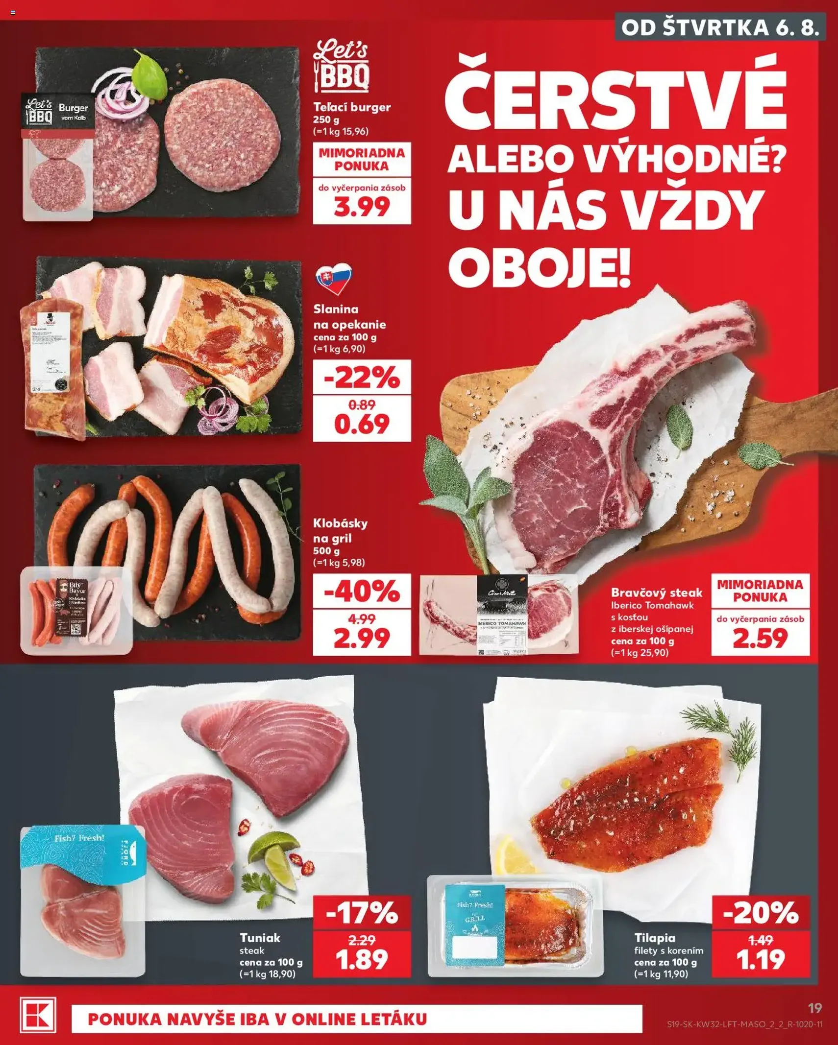 Kaufland SK akciós újság - 2026.08.06. érvényes szórólap 19 oldal 78 oldalból