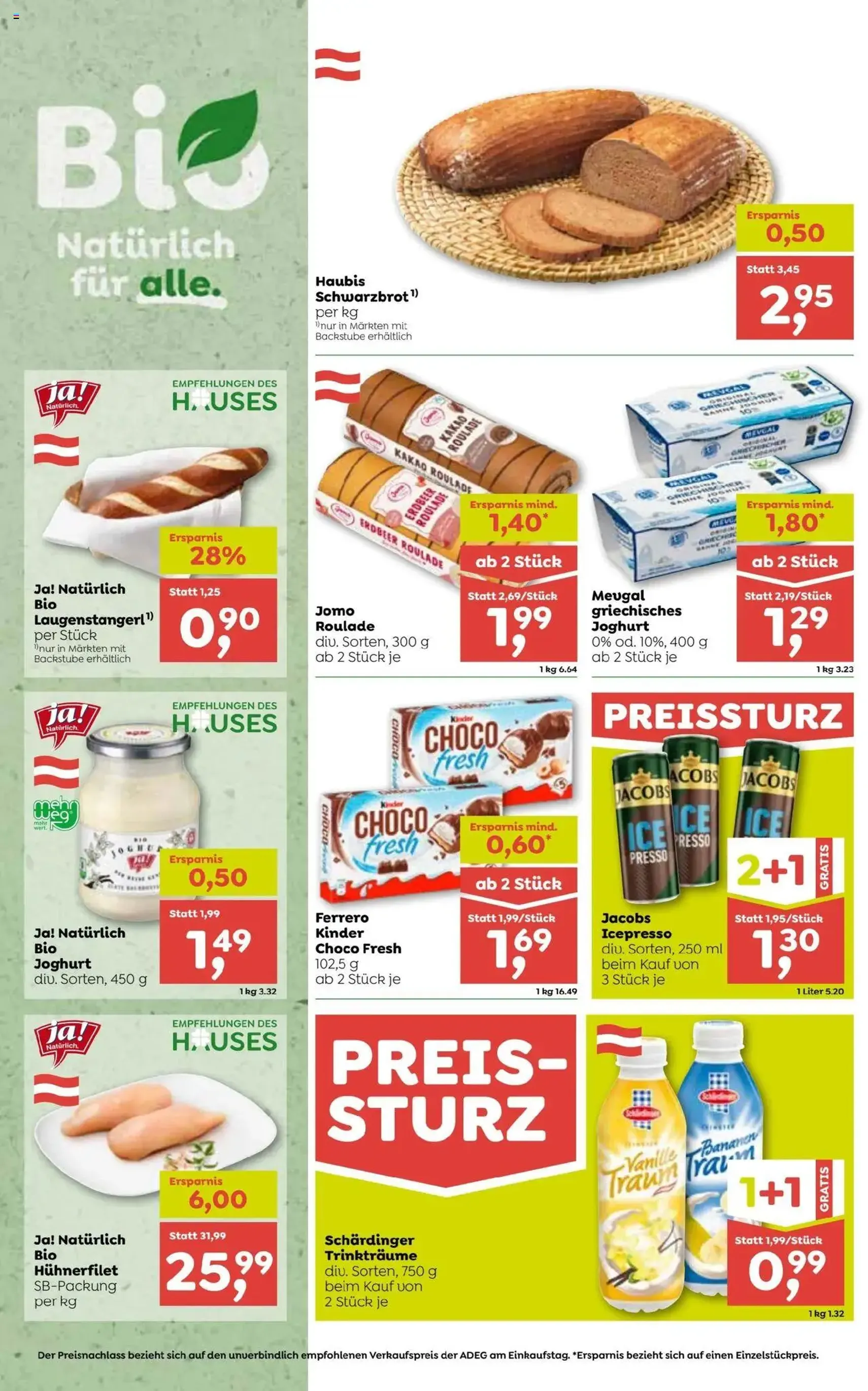 ADEG Flugblatt - Gültiger Prospekt ab 31.07.2025, Seite 2 von insgesamt 12