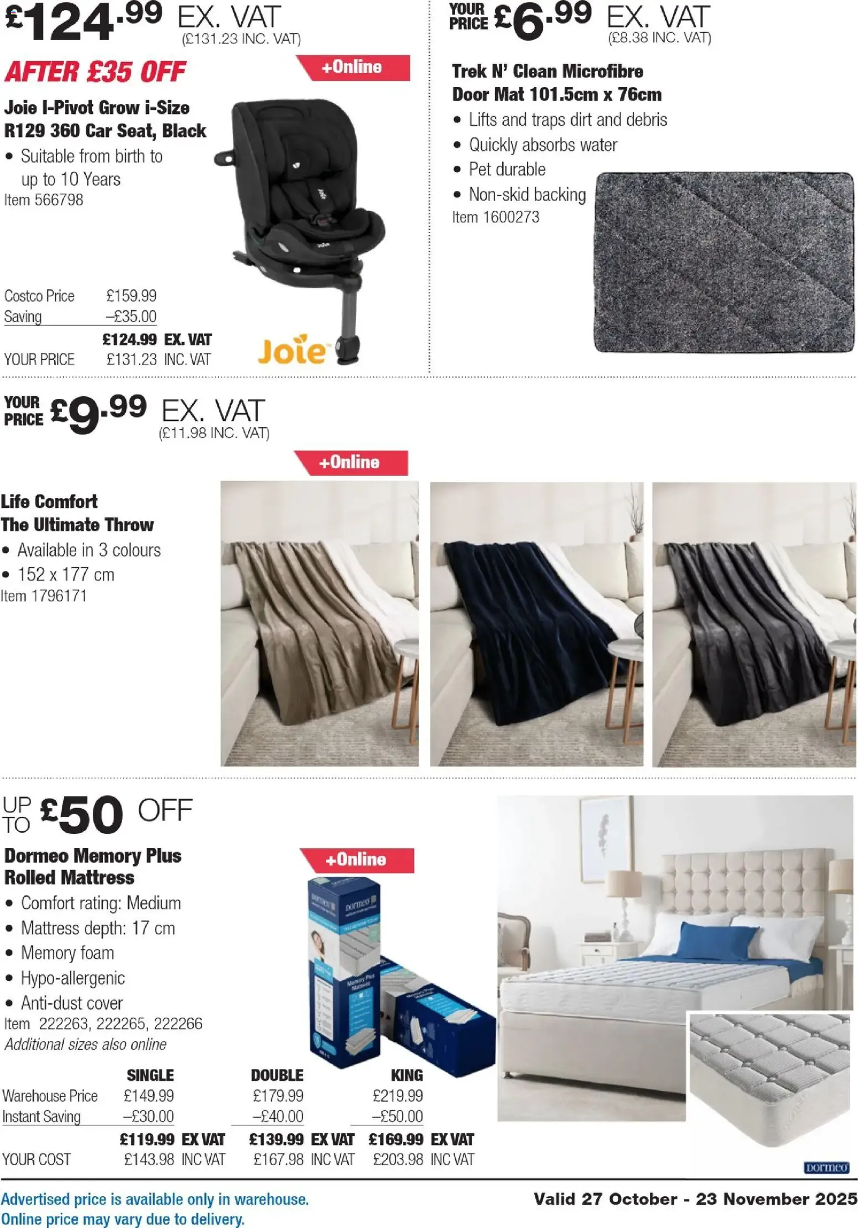 Costco - ENGLAND ONLY - valid flyer from 27/10/2025, page 5 of 35