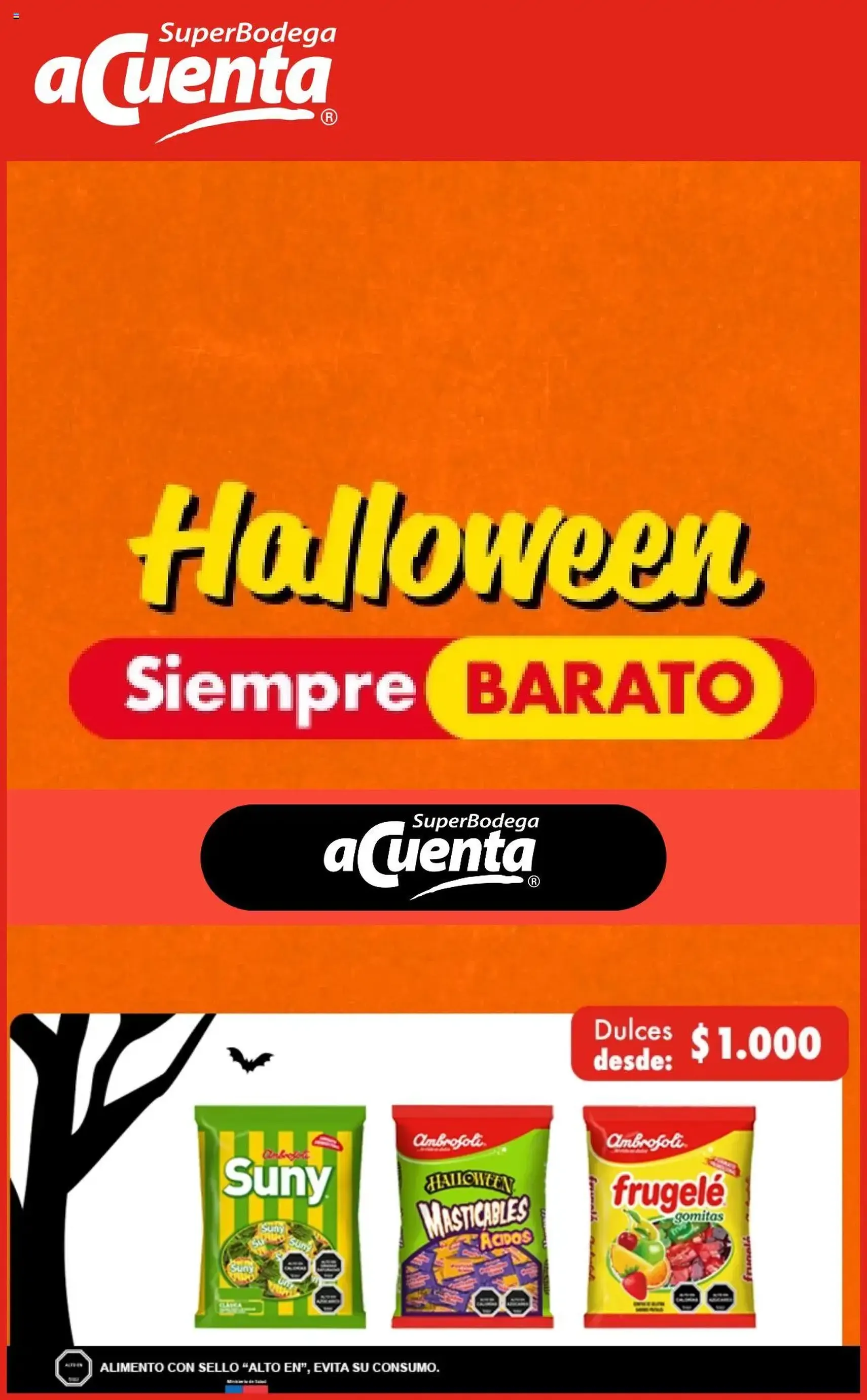 Super Bodega aCuenta ofertas - folleto válido desde 16.10.2025 página 1 de 5