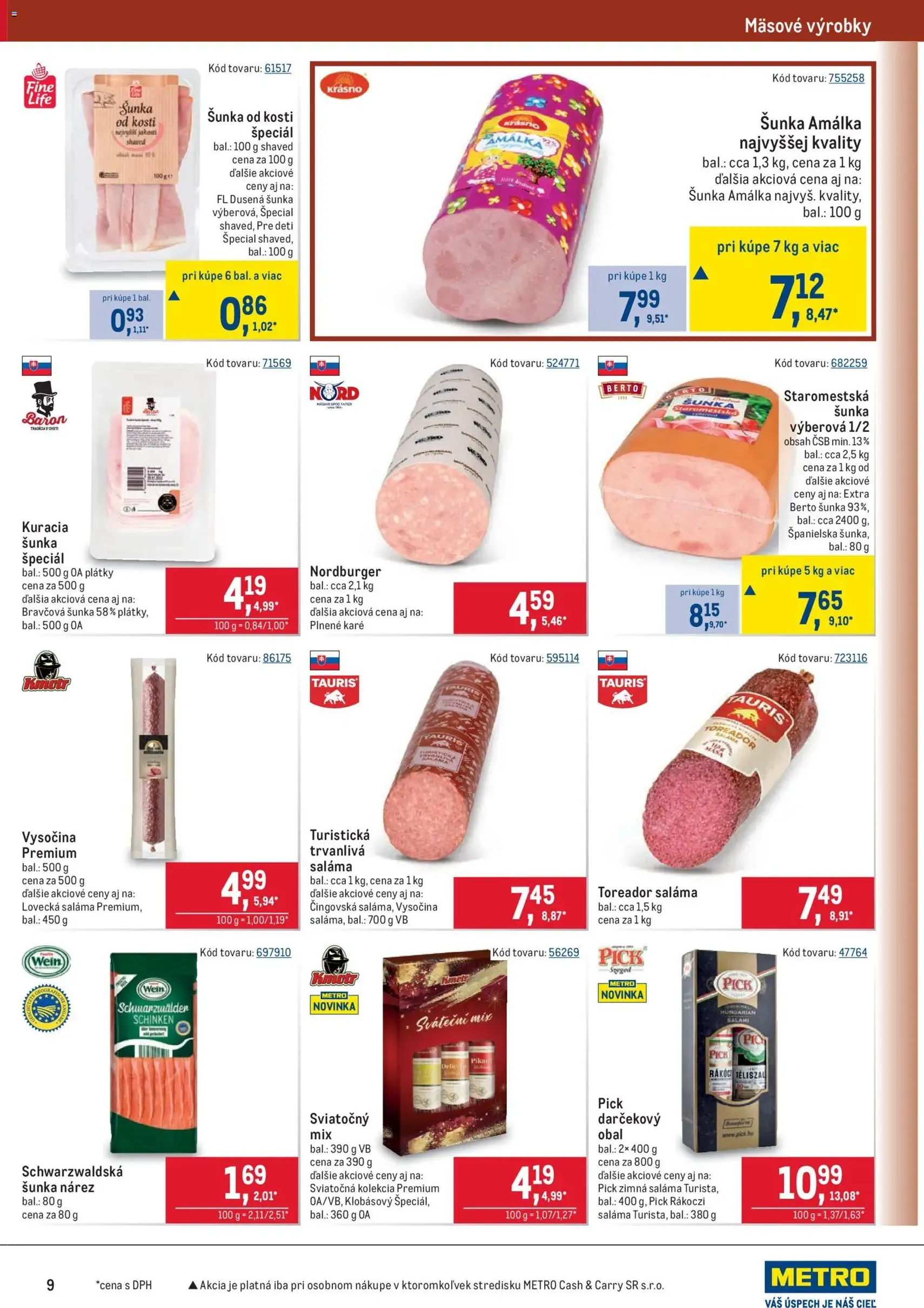 Metro Maloobchod - platný leták od 19.11.2025 strana 9 z 40