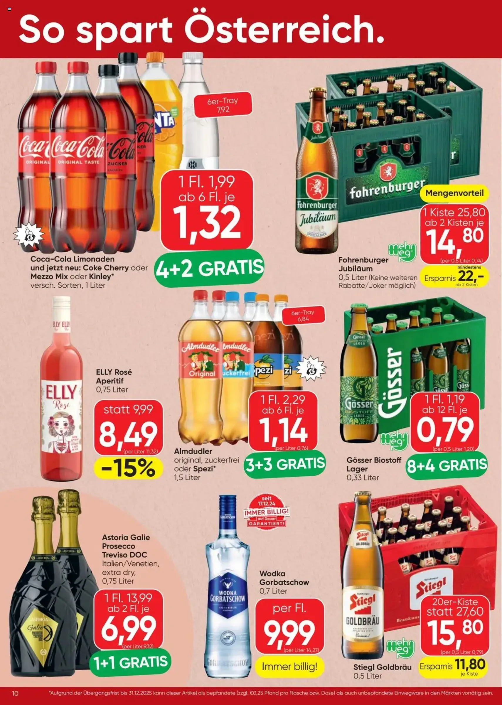 Spar Flugblatt - Gültiger Prospekt ab 04.09.2025, Seite 10 von insgesamt 16 Spar Flugblatt - Gültiger Prospekt ab 04.09.2025, Seite 10 von insgesamt 16