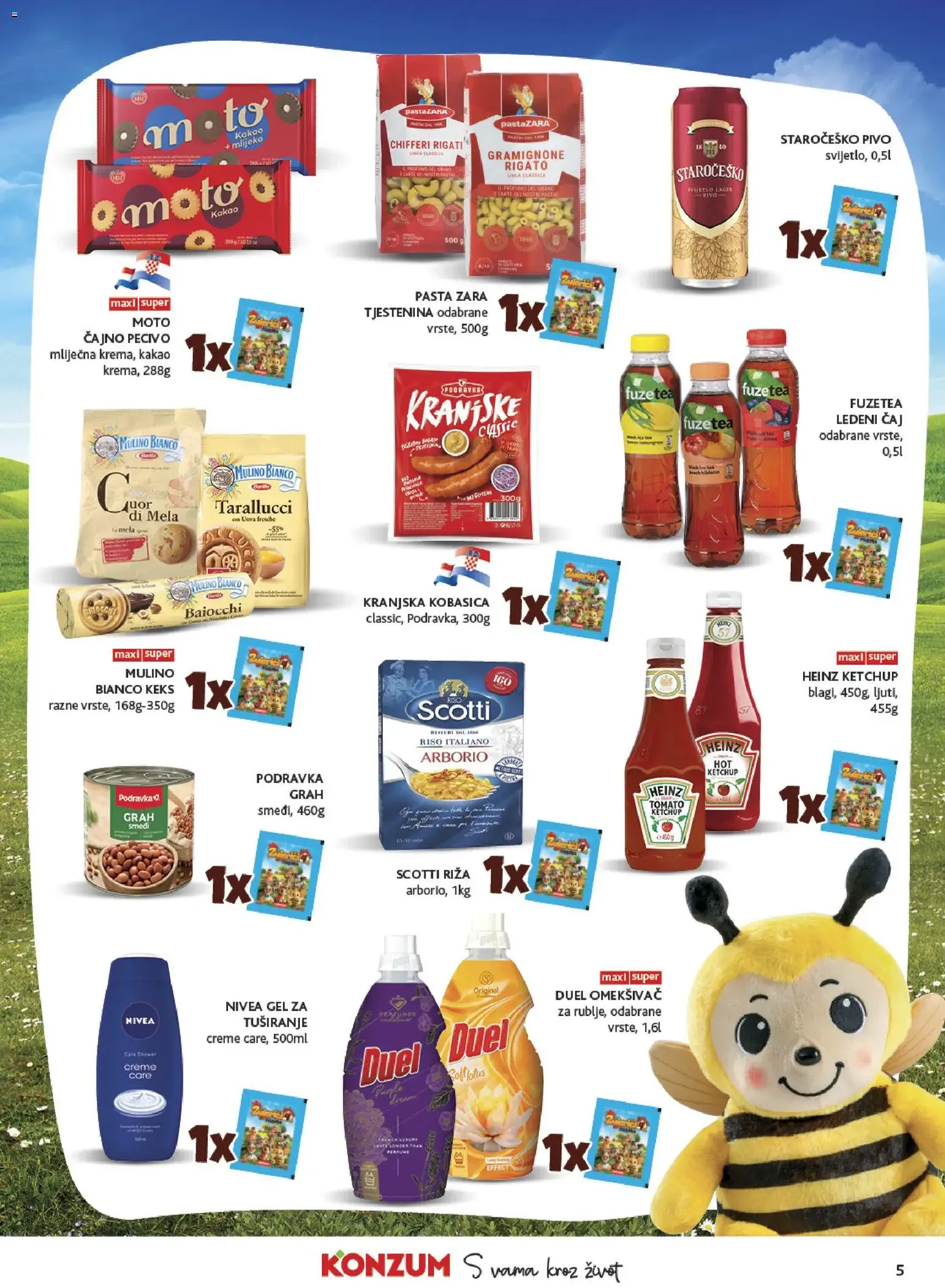 Konzum HR Akciós újság - 2026.01.28. érvényes szórólap 5 oldal 44 oldalból