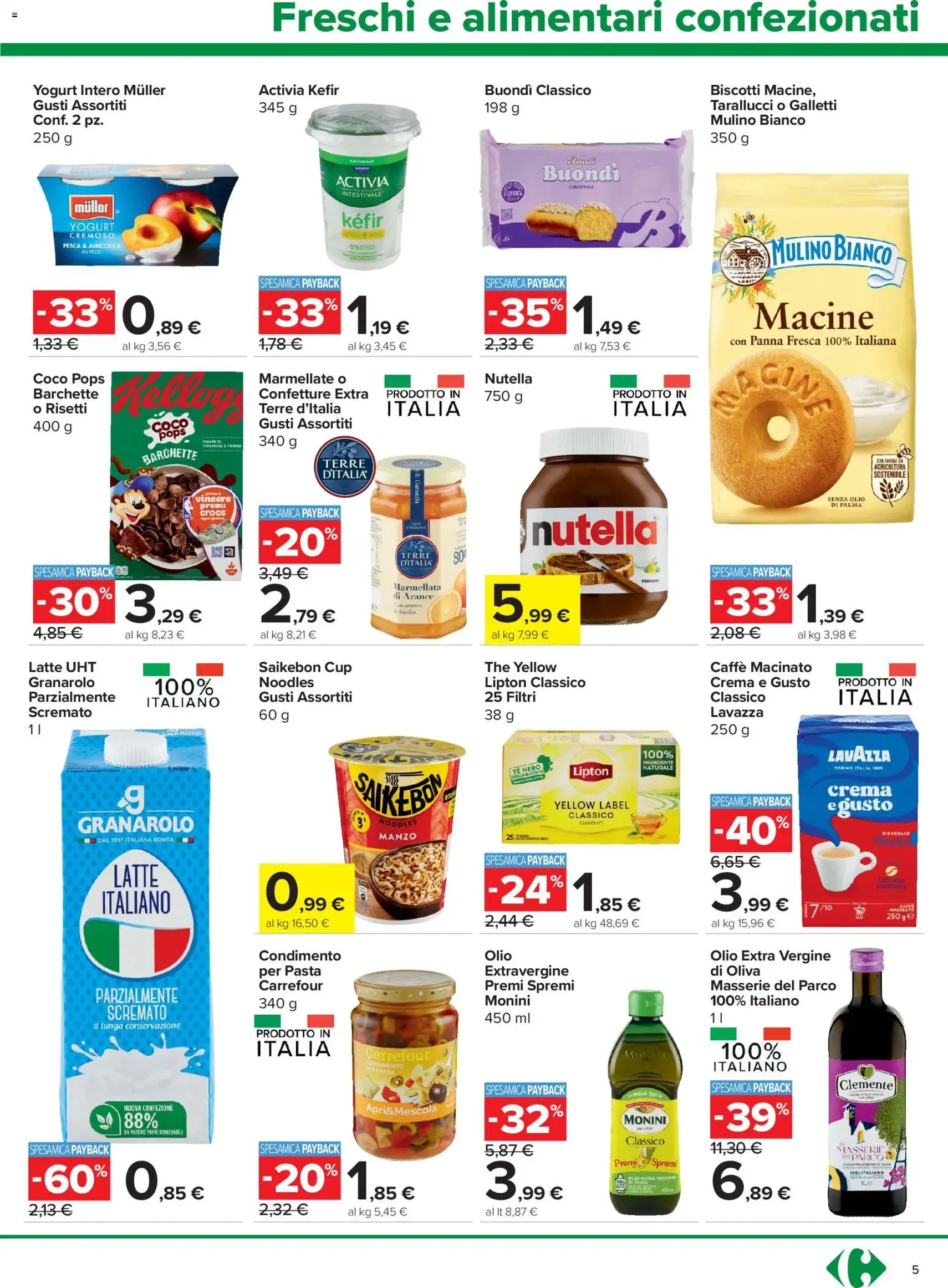 Carrefour volantino - volantino valido dal 16/07/2026 pagina 5 di 10