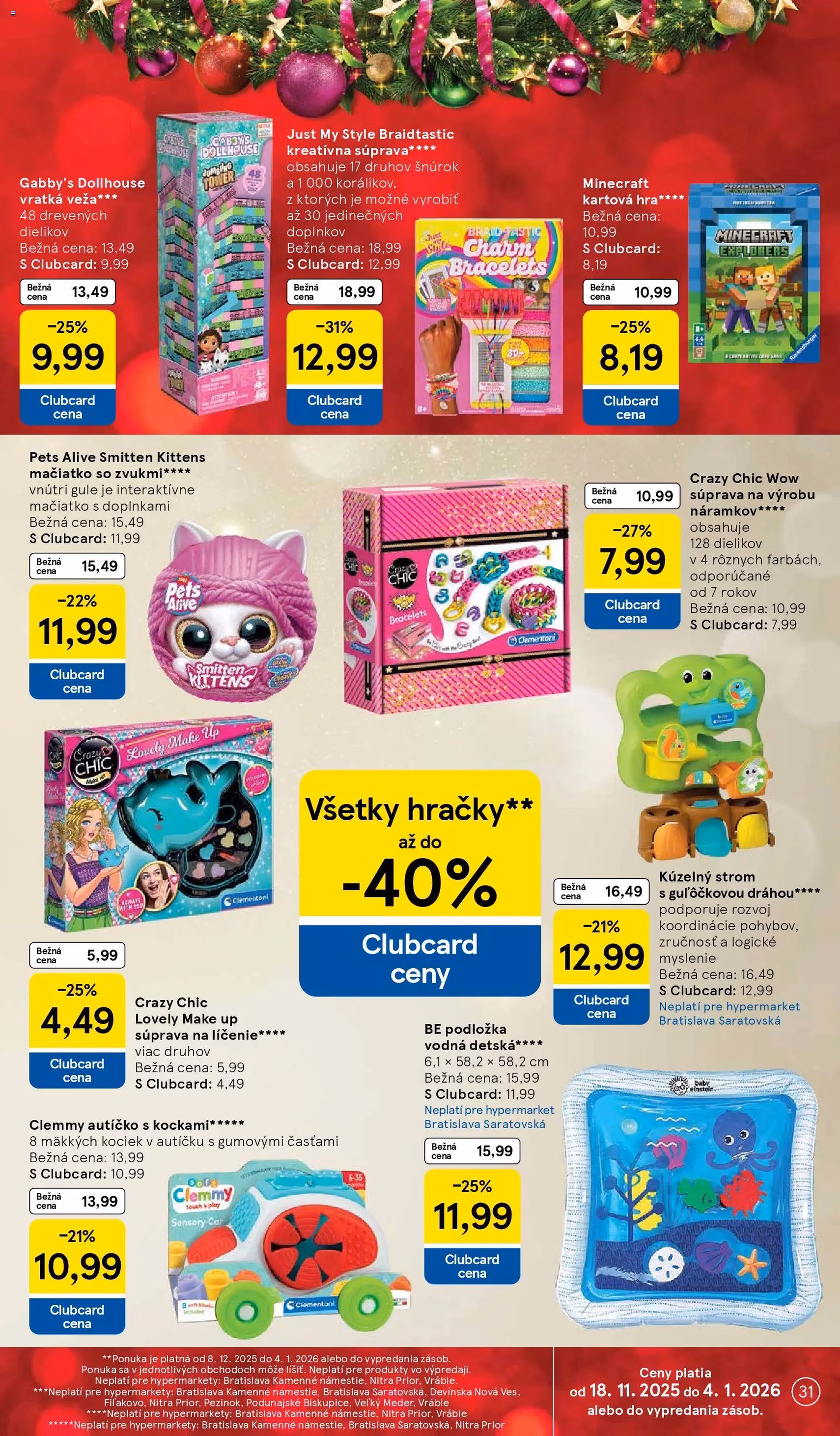 Tesco Hypermarket - leták - platný leták od 08.12.2025 strana 31 z 49