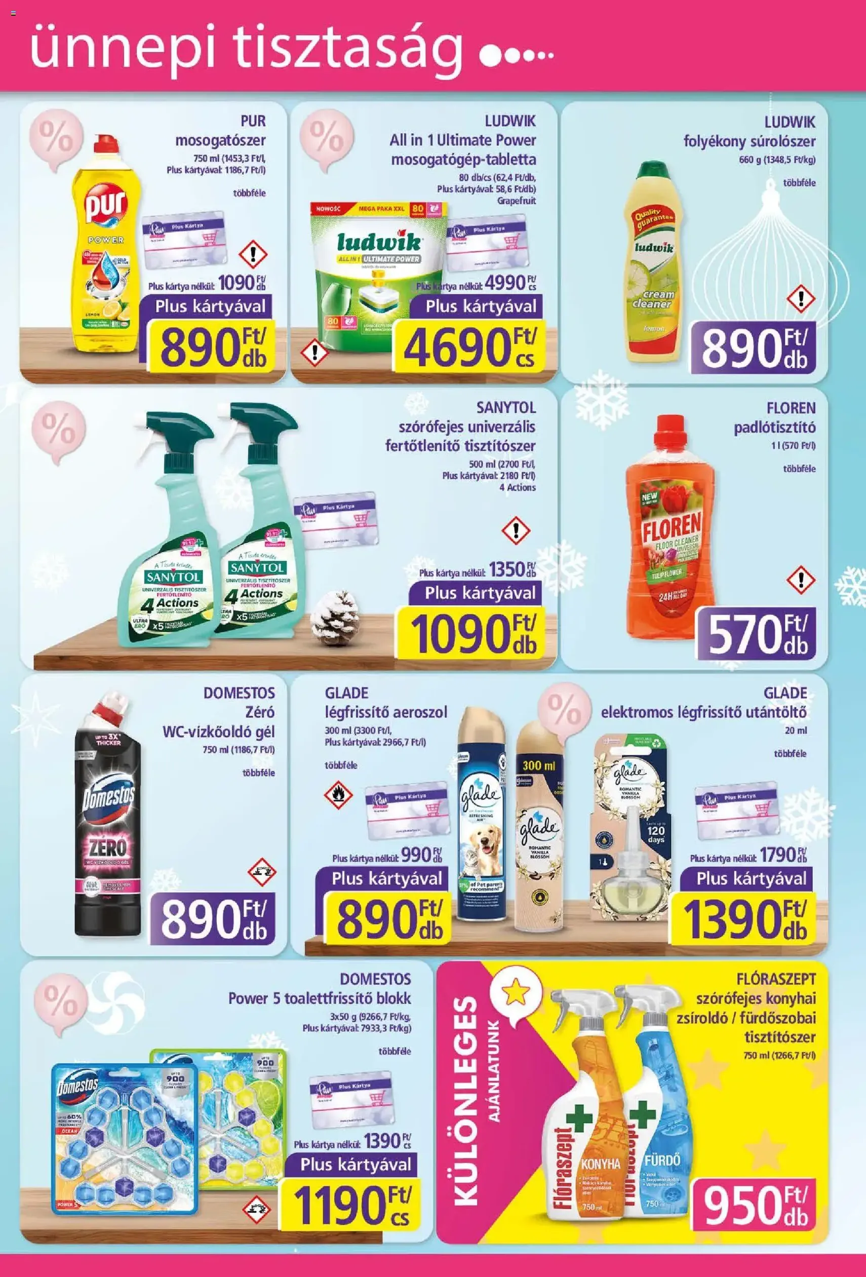 Plus Market Akciós újság - 2025.12.18. érvényes szórólap 3 oldal 12 oldalból