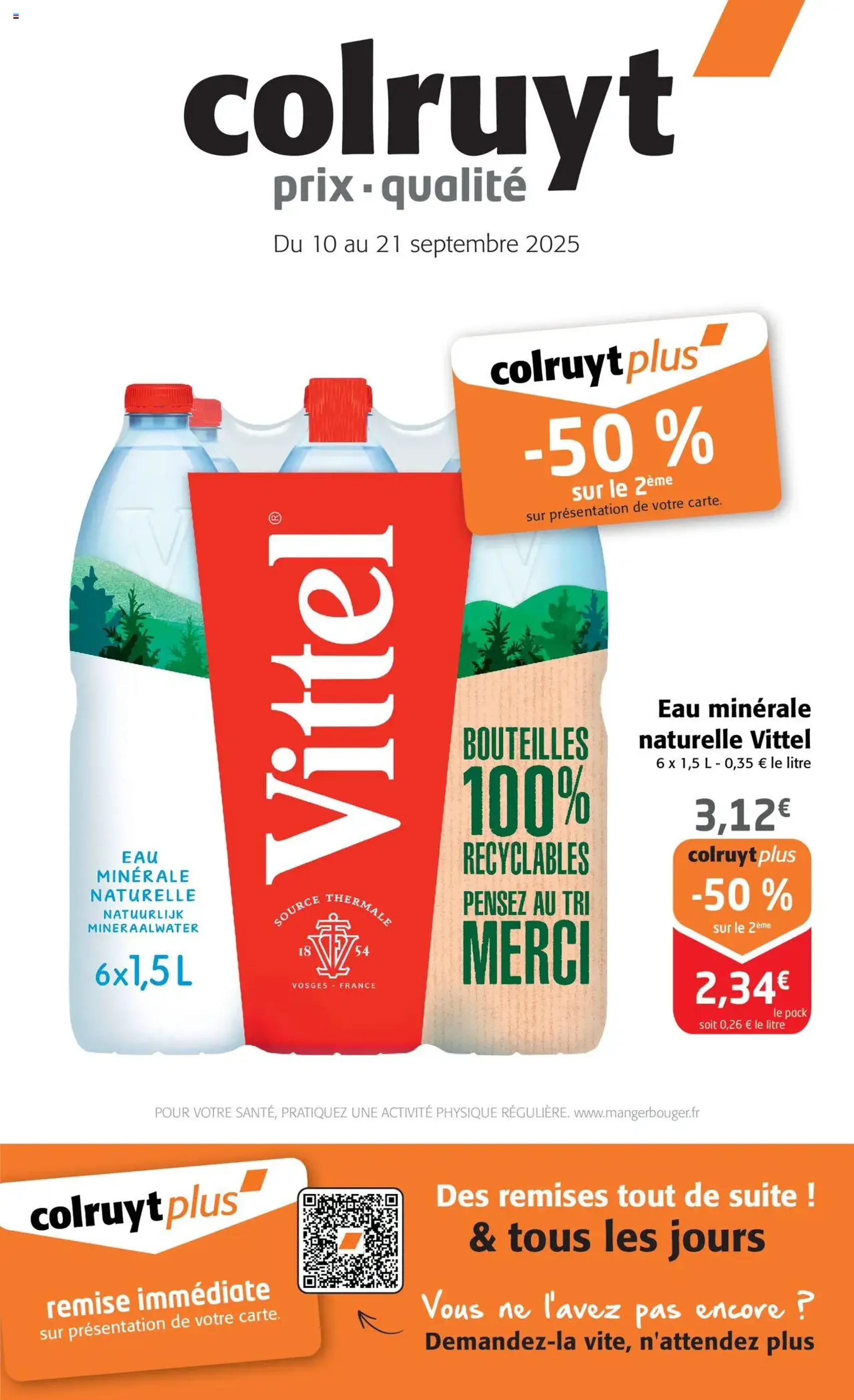Colruyt catalogue - brochure valable à partir du 10/09/2025, page 1 sur 17 Colruyt catalogue - brochure valable à partir du 10/09/2025, page 1 sur 17