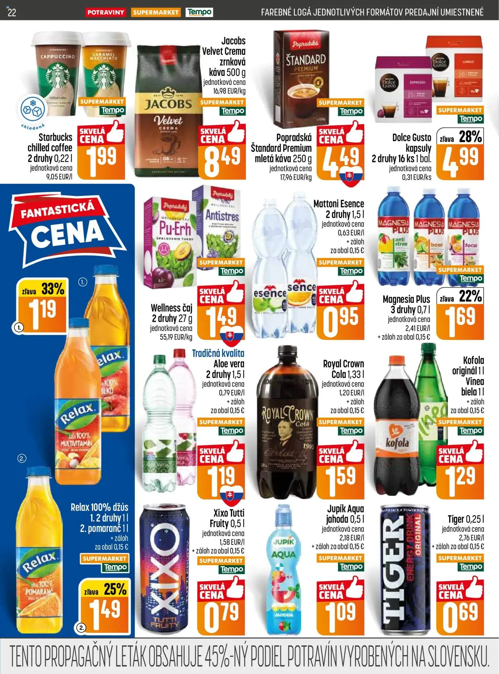 COOP Jednota leták - platný leták od 21.05.2026 strana 22 z 28