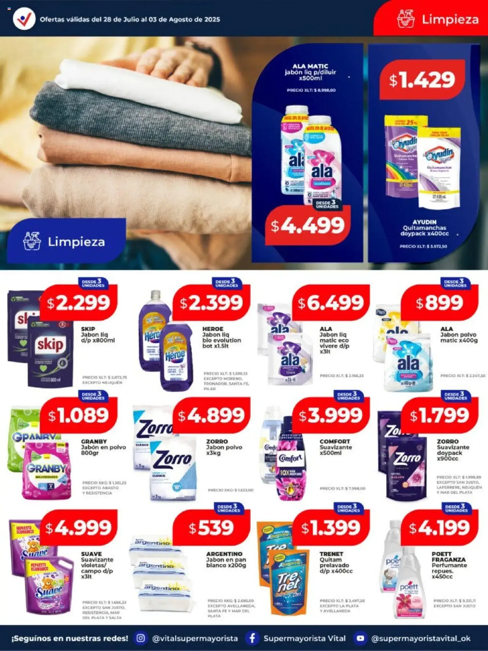 Vital ofertas - folleto válido desde 28/07/2025 página 8 de 24 Vital ofertas - folleto válido desde 28/07/2025 página 8 de 24