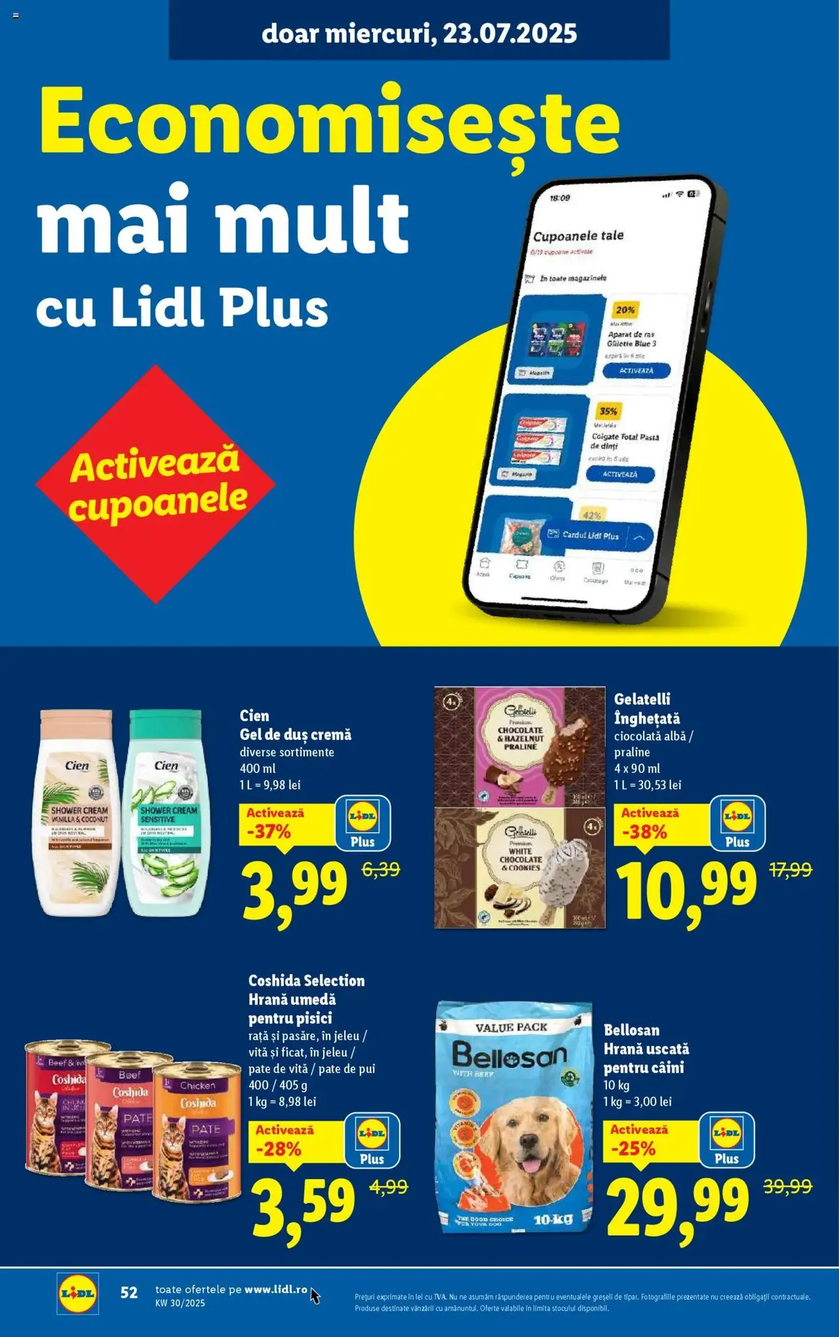 Catalog Lidl - cataloage valabile începând cu 21.07.2025 pagina 52 din 74 Catalog Lidl - cataloage valabile începând cu 21.07.2025 pagina 52 din 74