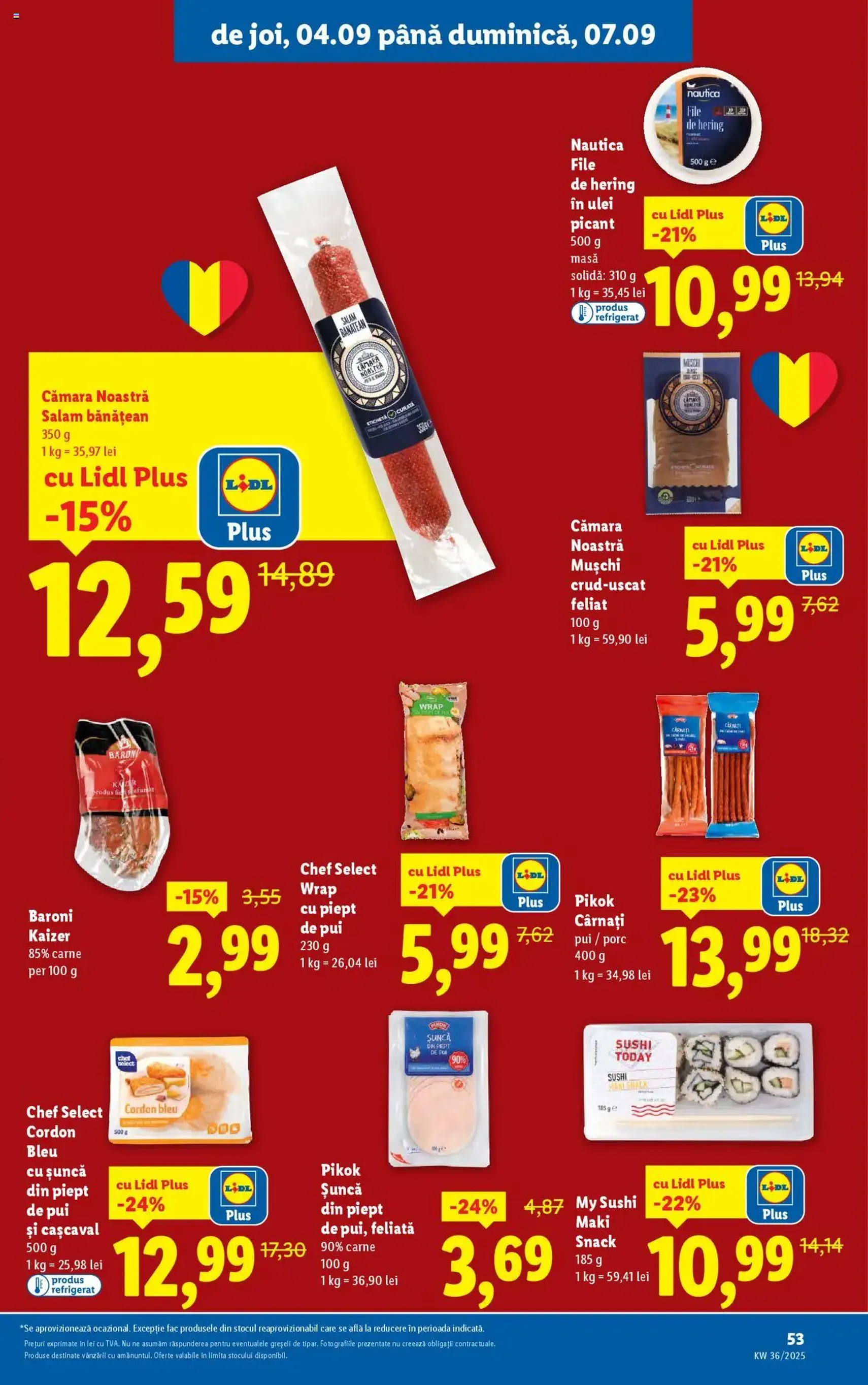 Catalog Lidl - cataloage valabile începând cu 01.09.2025 pagina 53 din 76 Catalog Lidl - cataloage valabile începând cu 01.09.2025 pagina 53 din 76