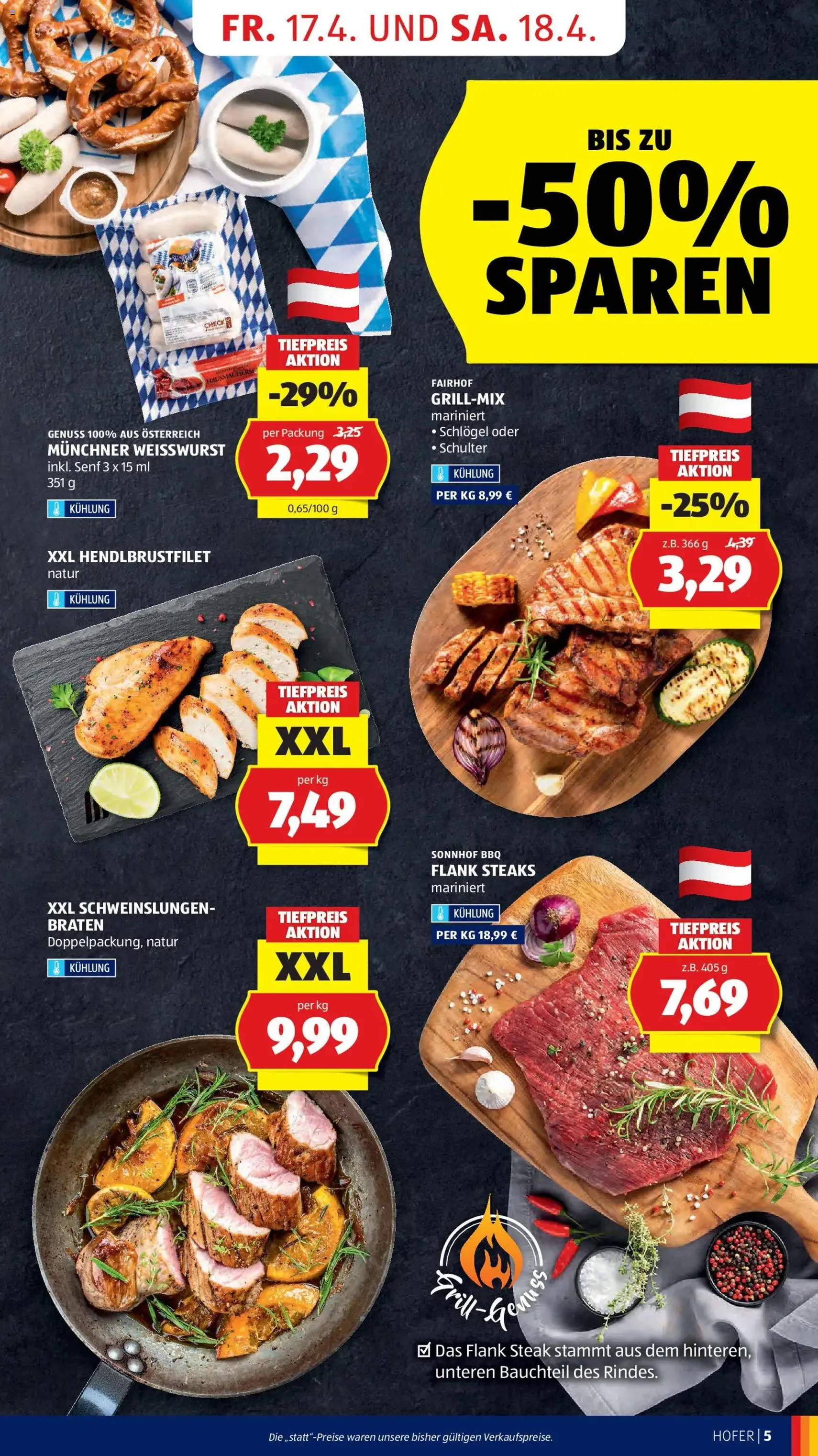 Hofer Flugblatt - Gültiger Prospekt ab 20.04.2026, Seite 7 von insgesamt 45