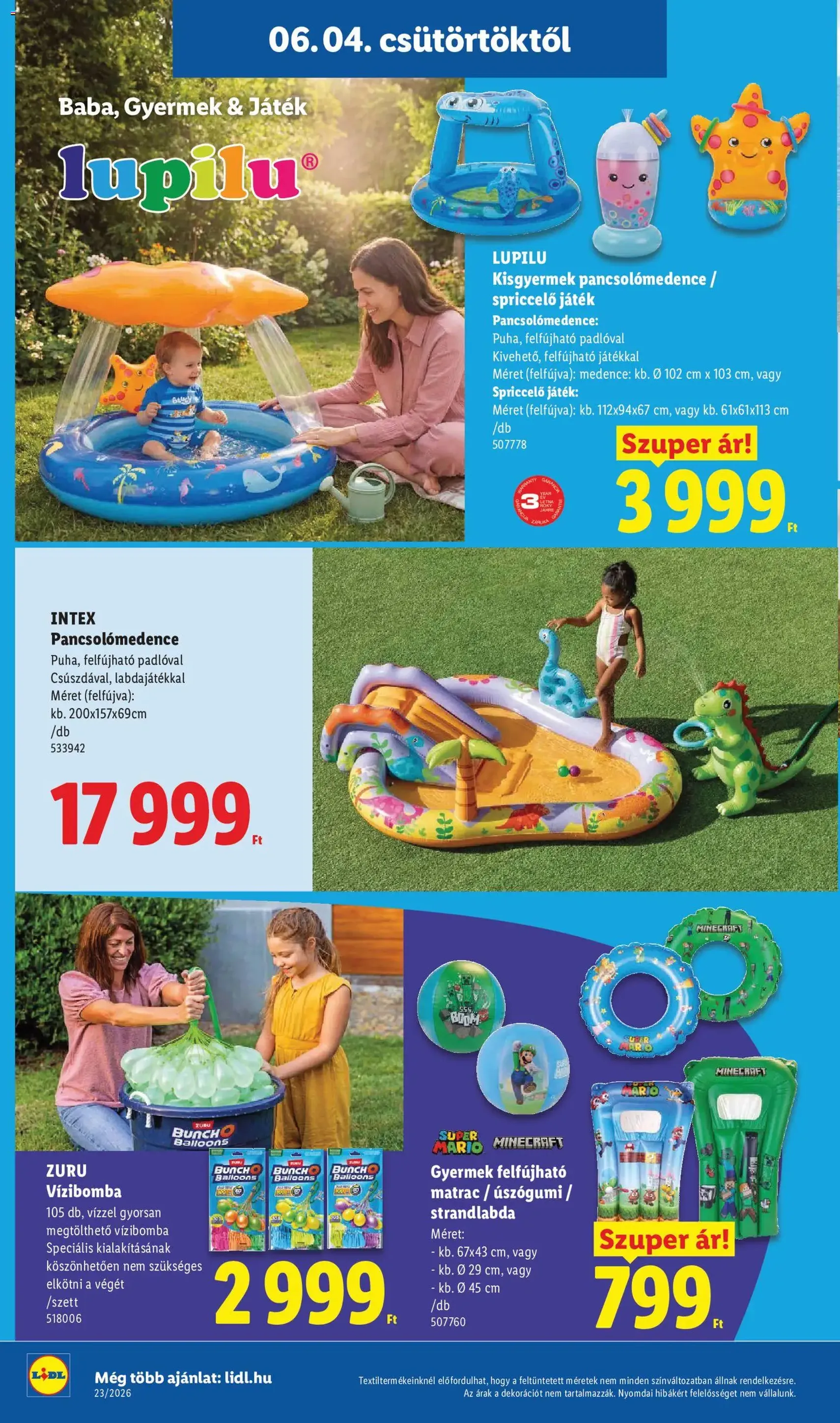 Lidl akciós újság - 2026.06.04. érvényes szórólap 38 oldal 80 oldalból