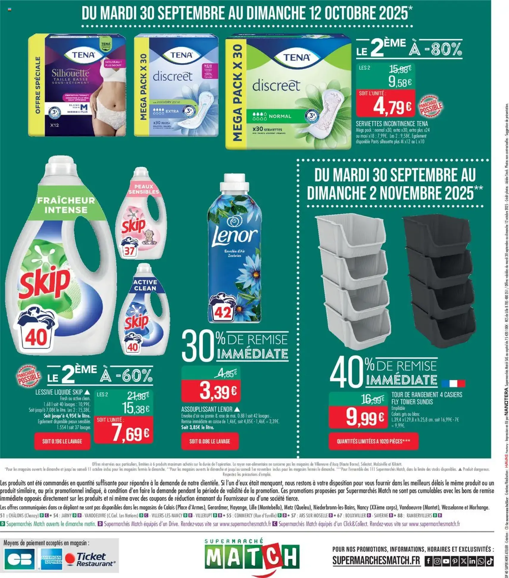 Match Supermarché catalogue - brochure valable à partir du 30/09/2025, page 26 sur 26