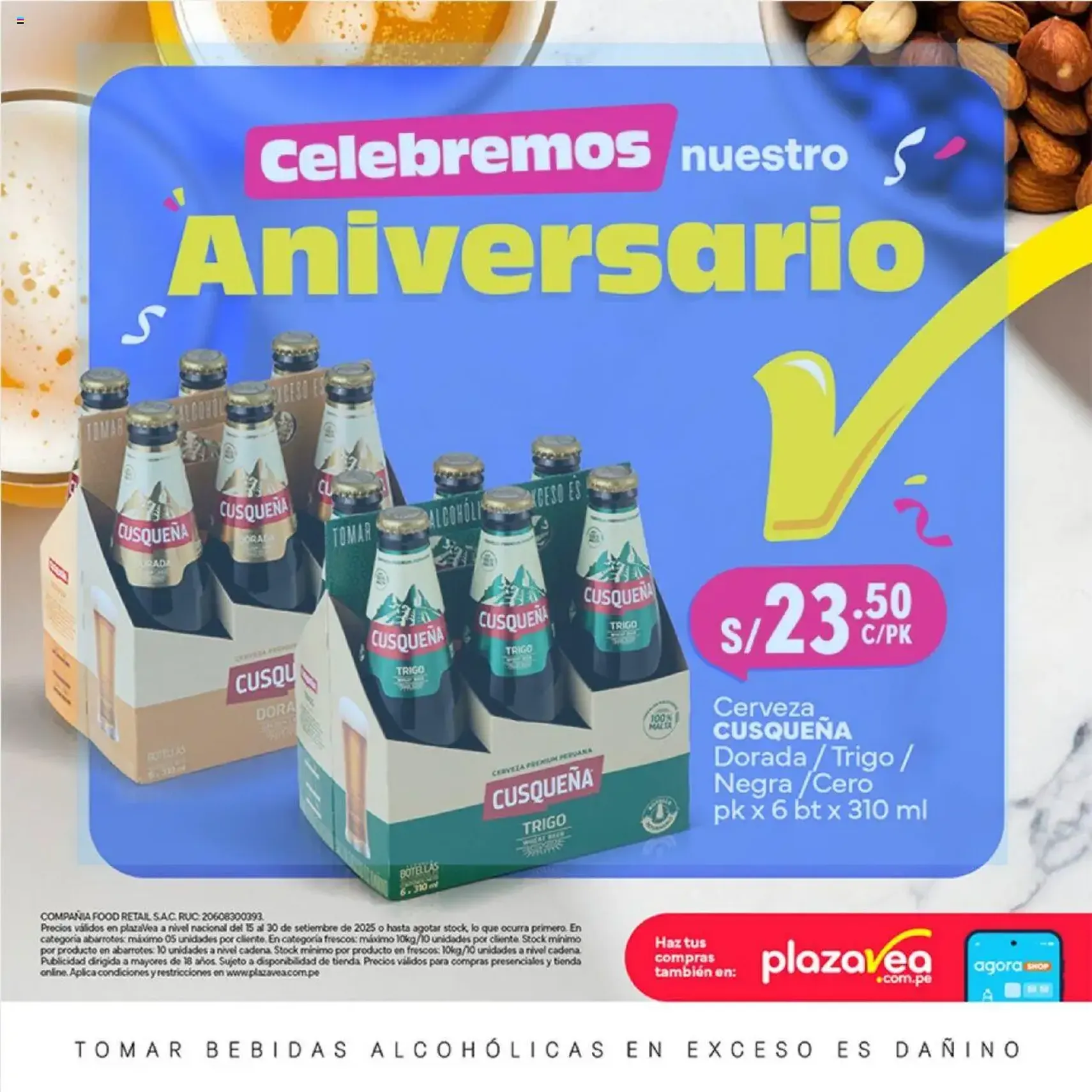 Plaza Vea - Especial Aniversario - folleto válido desde 15/09/2025 página 20 de 20