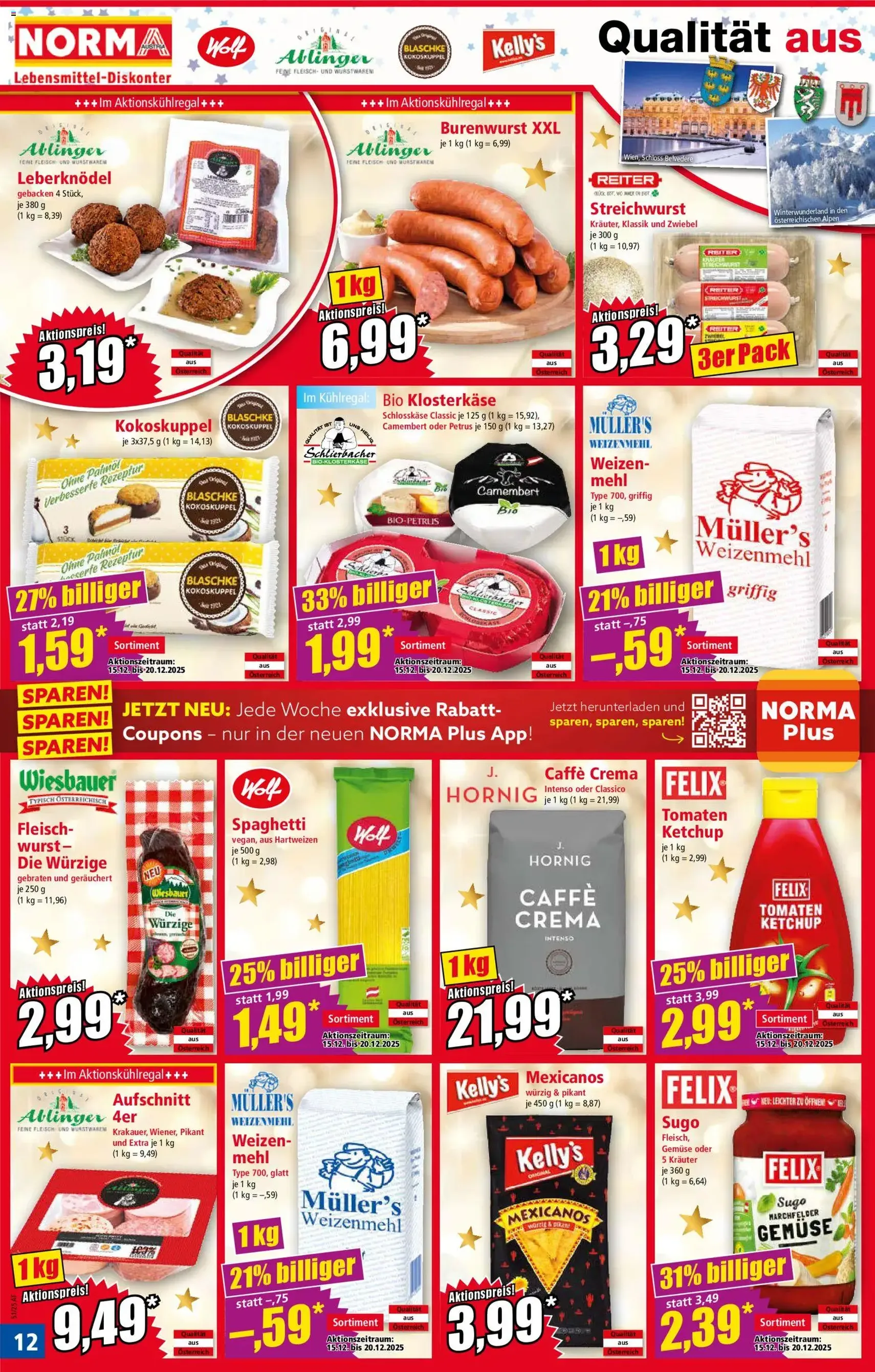 Norma Flugblatt - Gültiger Prospekt ab 15.12.2025, Seite 12 von insgesamt 18