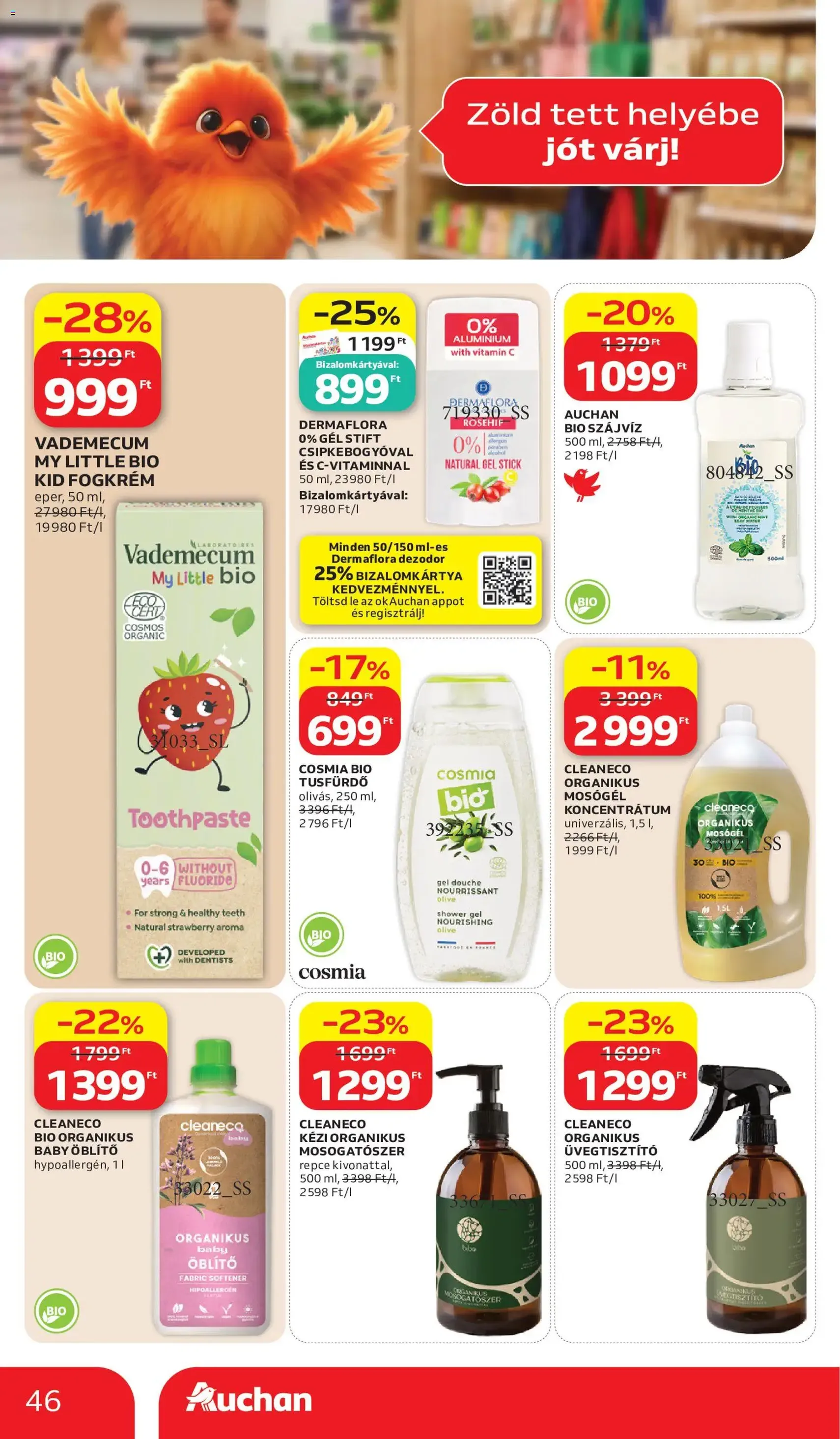 Auchan akciós újság - 2026.07.02. érvényes szórólap 46 oldal 56 oldalból