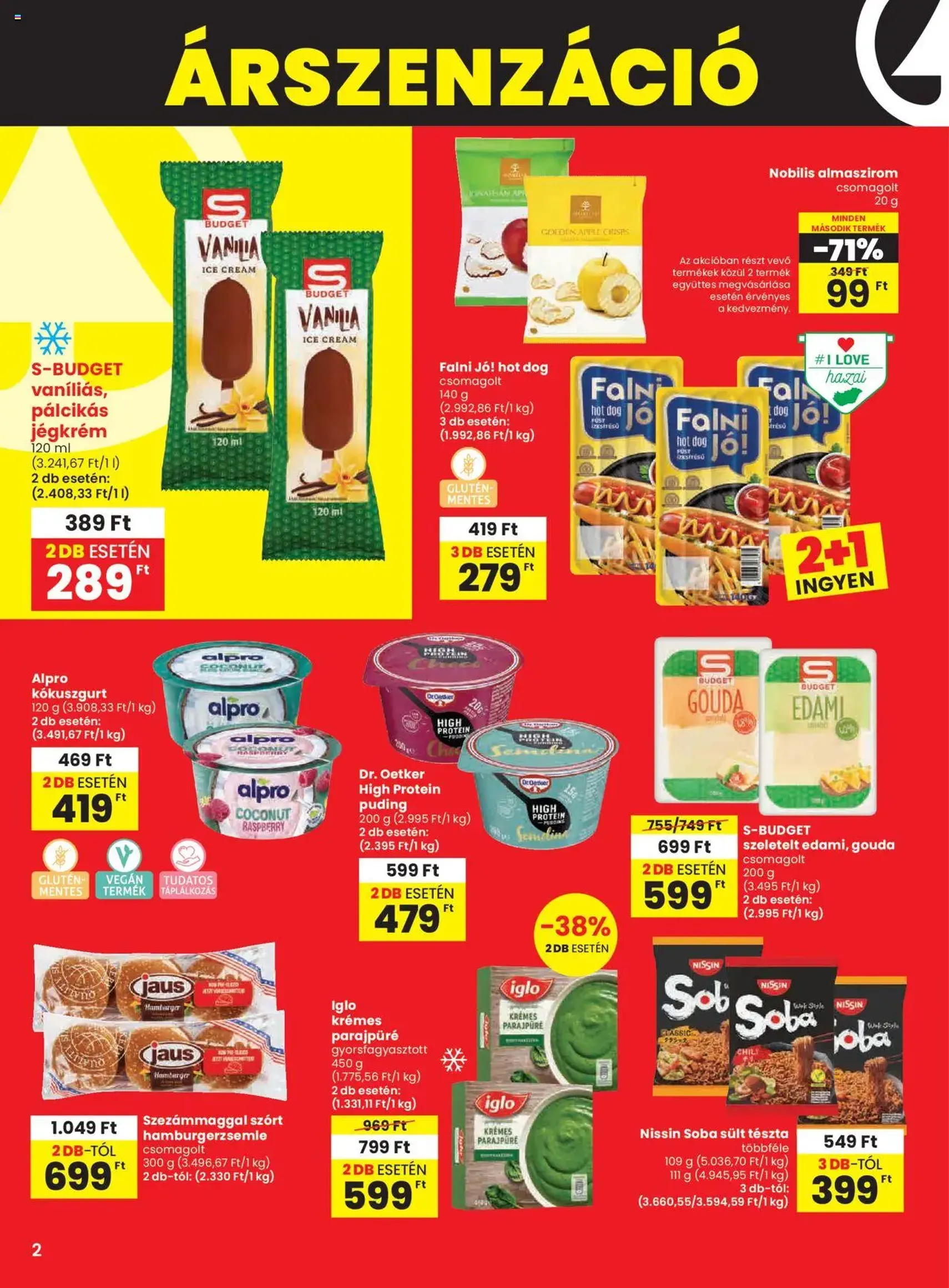 Spar Akciós újság - 2025.08.07. érvényes szórólap 2 oldal 16 oldalból Spar Akciós újság - 2025.08.07. érvényes szórólap 2 oldal 16 oldalból