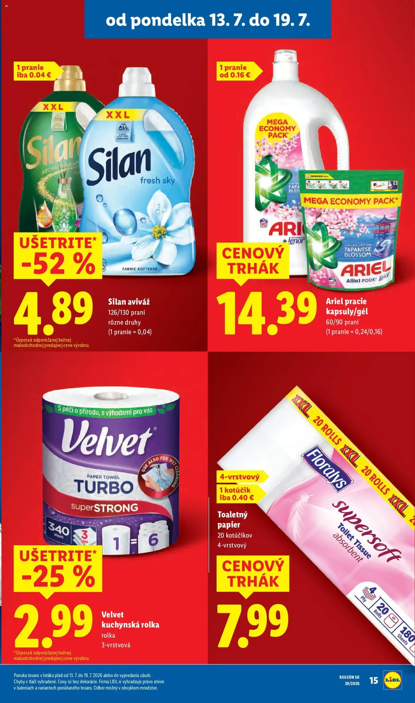 Lidl leták - platný leták od 13.07.2026 strana 19 z 94