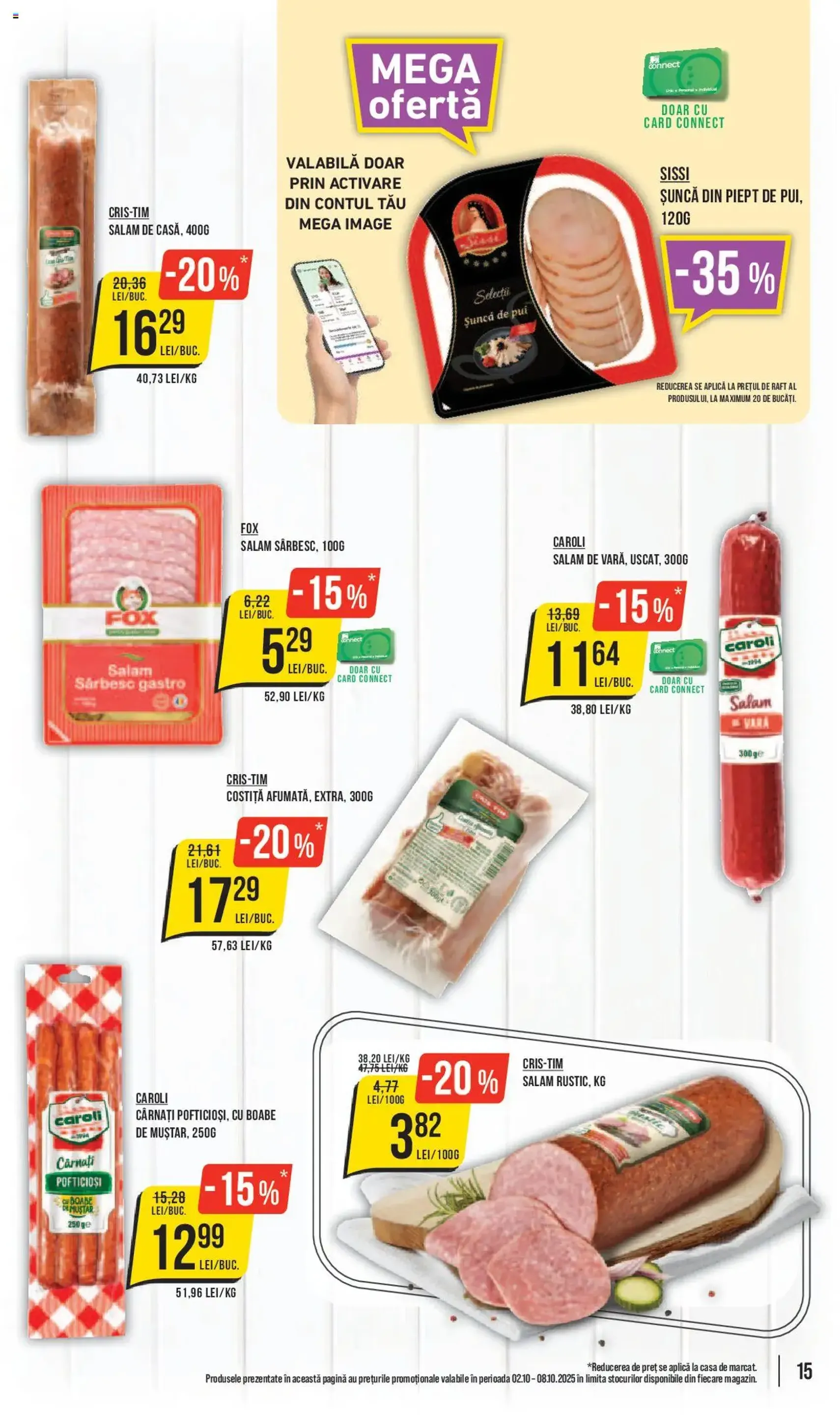 Catalog Mega Image - cataloage valabile începând cu 02.10.2025 pagina 15 din 28 Catalog Mega Image - cataloage valabile începând cu 02.10.2025 pagina 15 din 28
