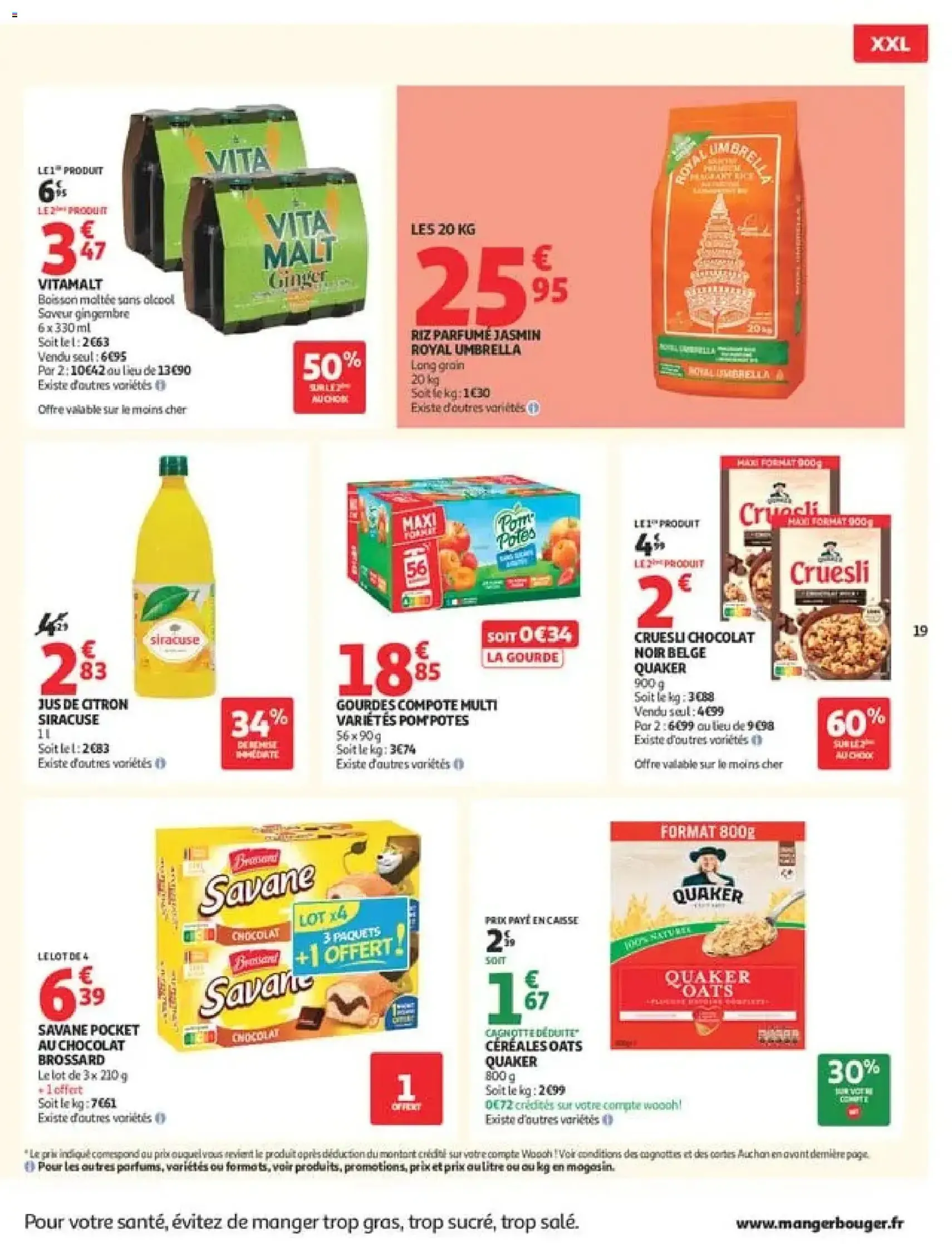 Auchan Promos XXL, rentrée - brochure valable à partir du 21/07/2026, page 19 sur 49