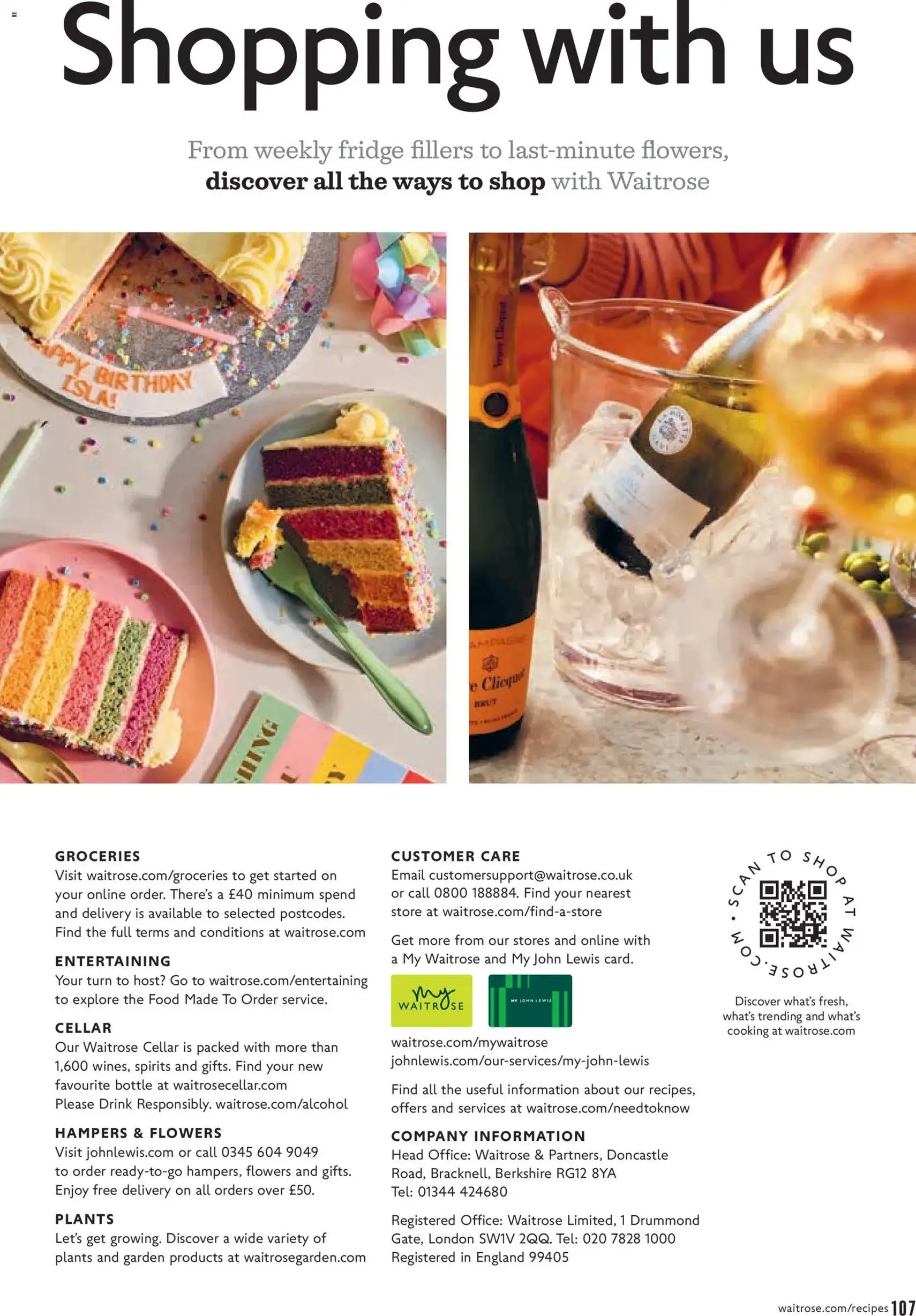 Waitrose - May 2026 - valid flyer from 01/05/2026, page 107 of 112