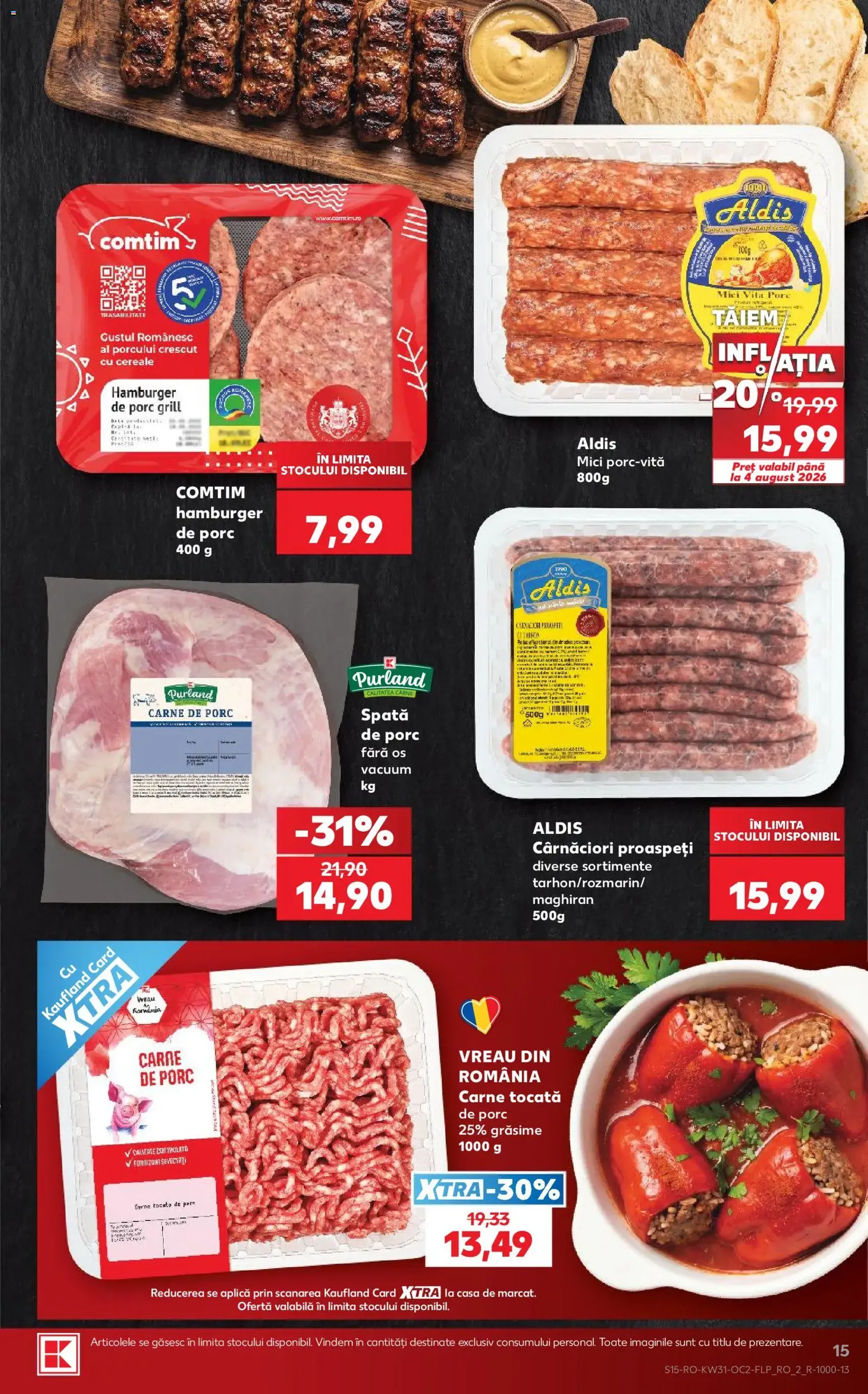 Kaufland RO akciós újság - 2026.07.29. érvényes szórólap 15 oldal 64 oldalból