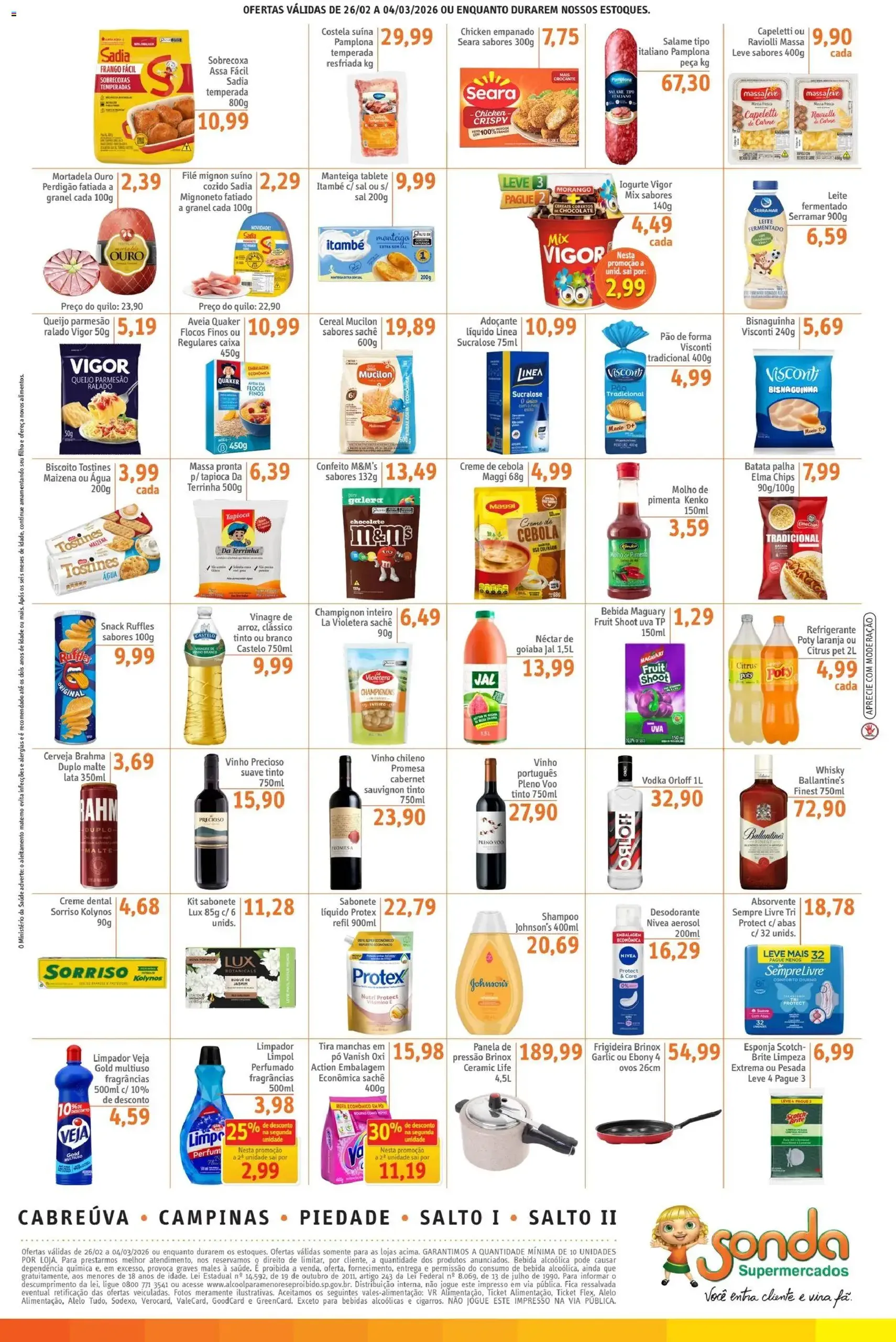 Sonda - Ofertas da semana - folheto válido a partir de 26/02/2026 página 2 de 2