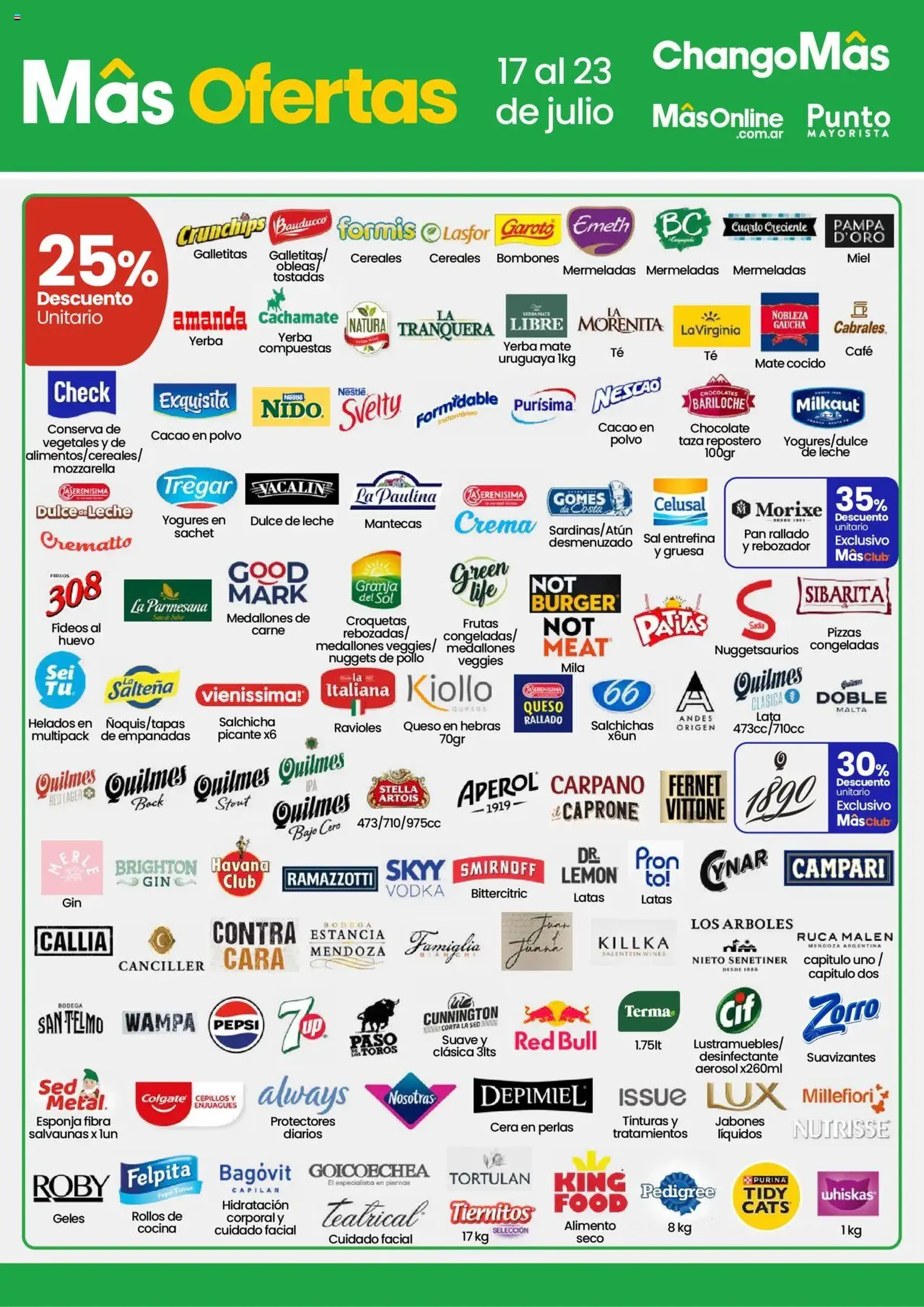 Changomas ofertas - folleto válido desde 17/07/2025 página 4 de 17