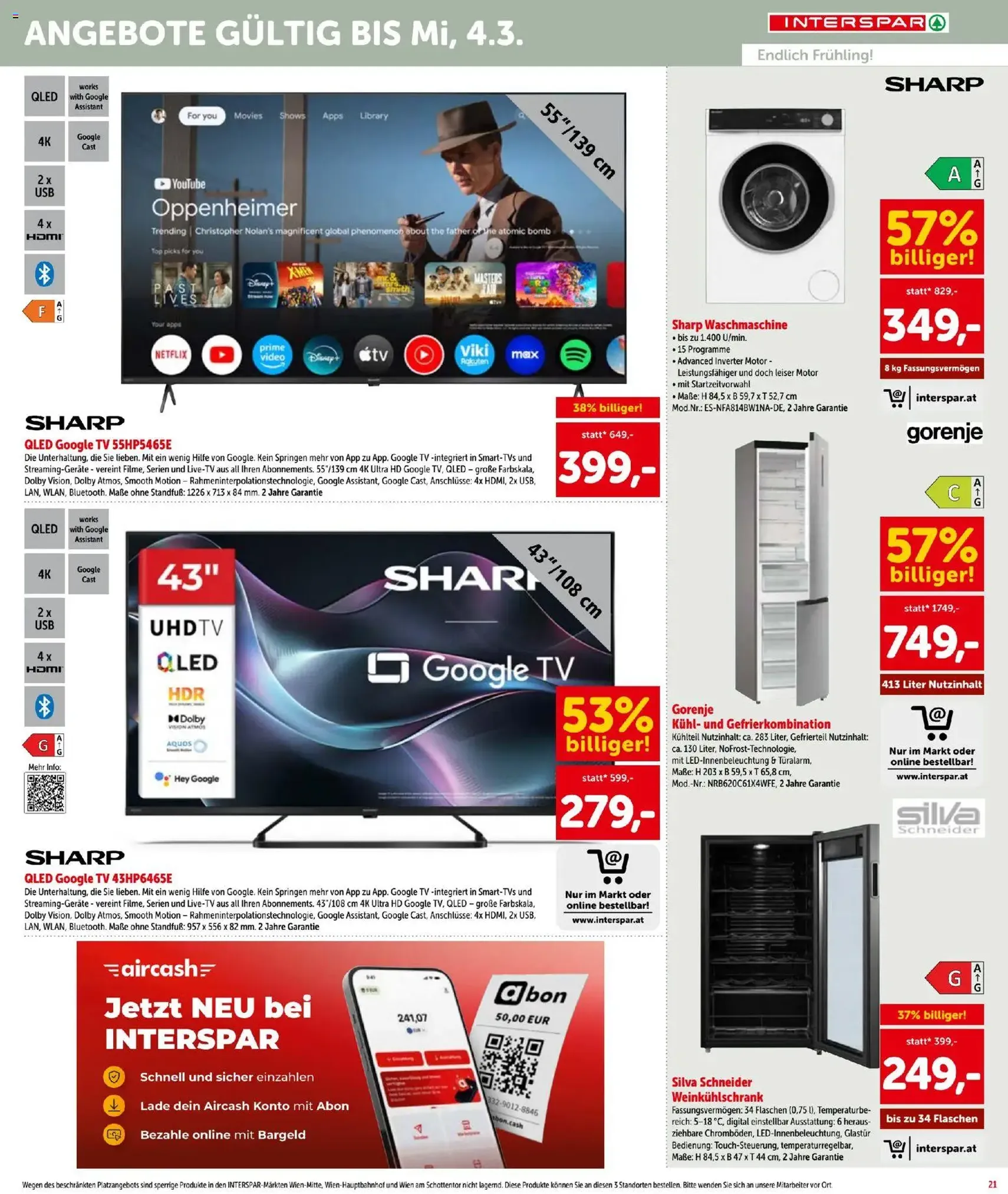 Interspar Flugblatt - Gültiger Prospekt ab 12.02.2026, Seite 21 von insgesamt 24