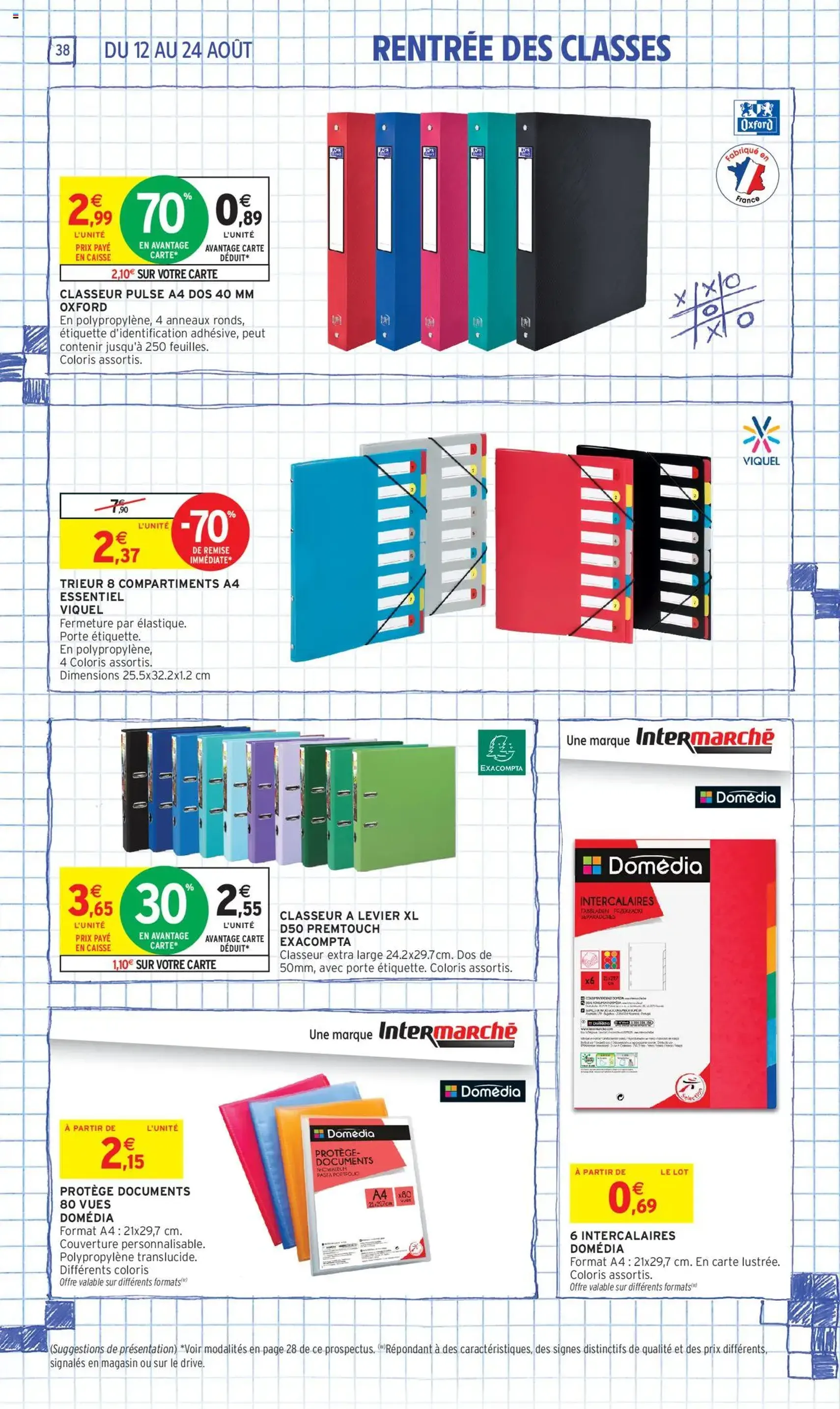 Intermarché catalogue semaine 32 - brochure valable à partir du 12/08/2025, page 38 sur 40