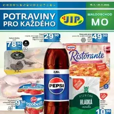 Jip leták - náhled letáku platný od 16.07.2025