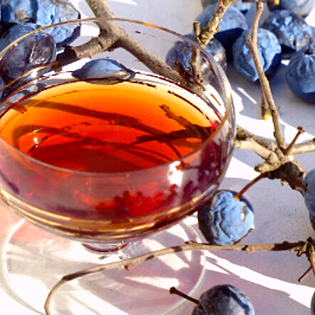 Recipe preview Make sloe liqueur yourself