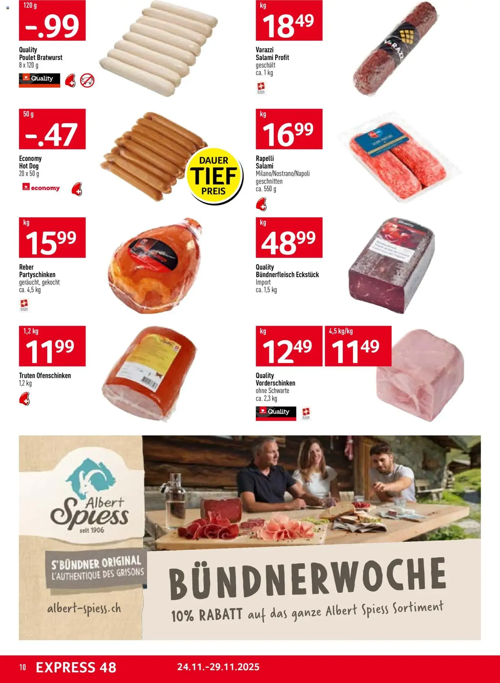 Prodega Aktionen - Gültiger Prospekt ab 24.11.2025, Seite 10 von insgesamt 40