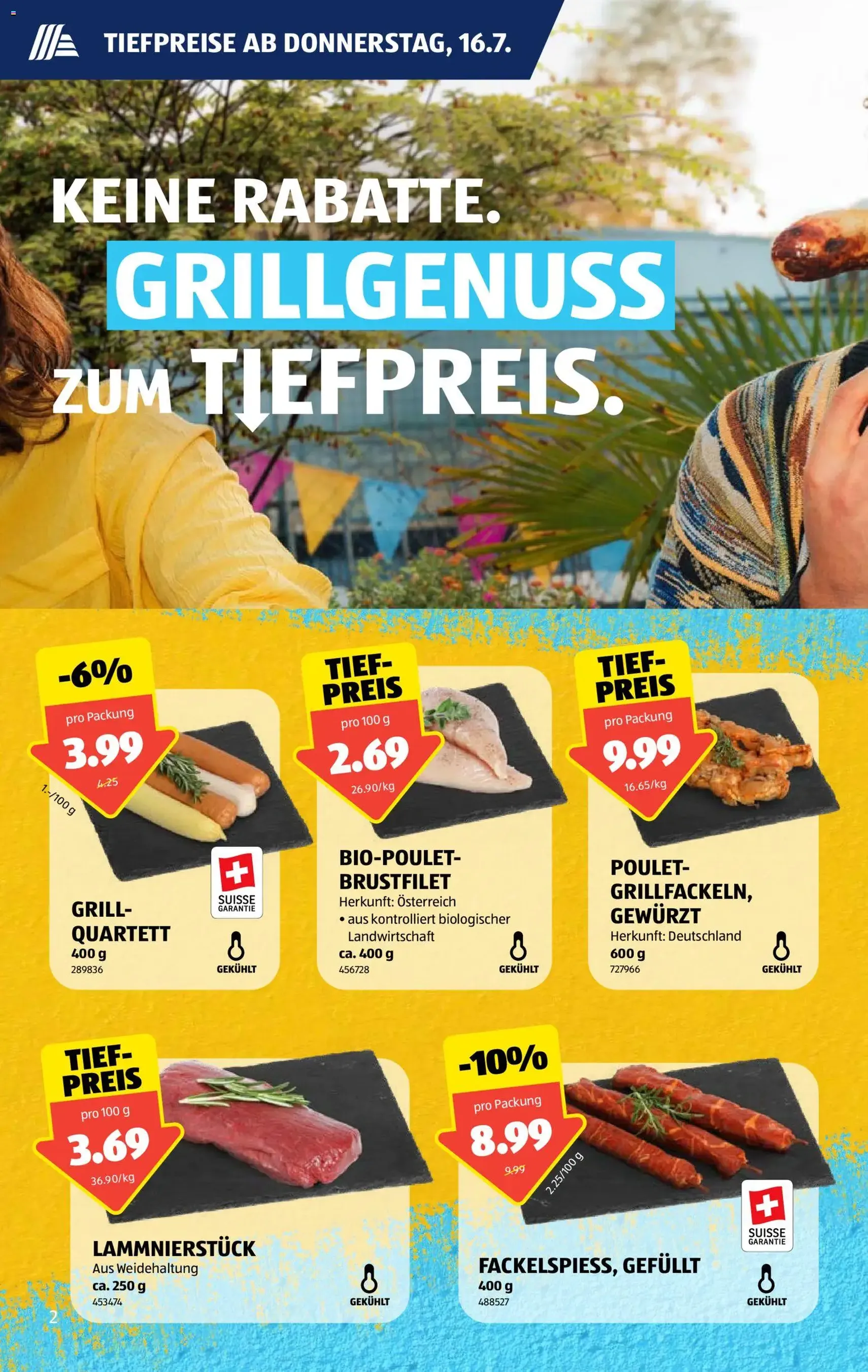 Aldi aktionen - Gültiger Prospekt ab 16.07.2026, Seite 2 von insgesamt 36