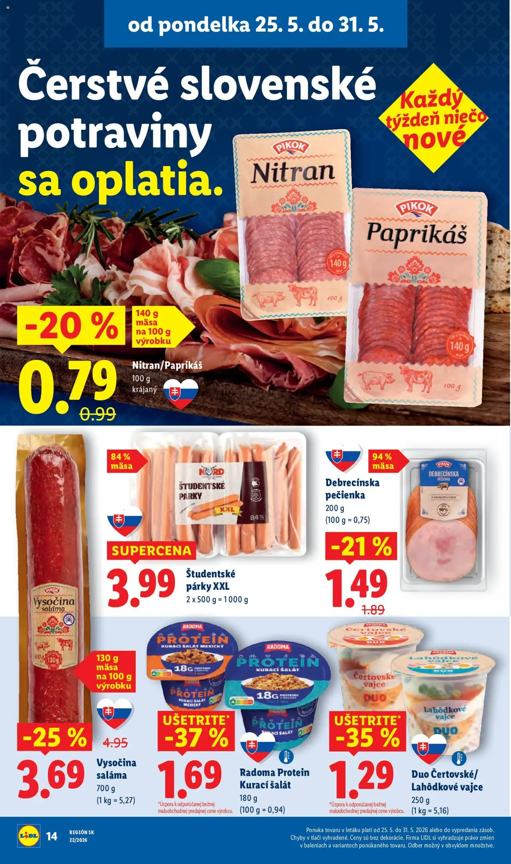 Lidl leták - platný leták od 25.05.2026 strana 20 z 109