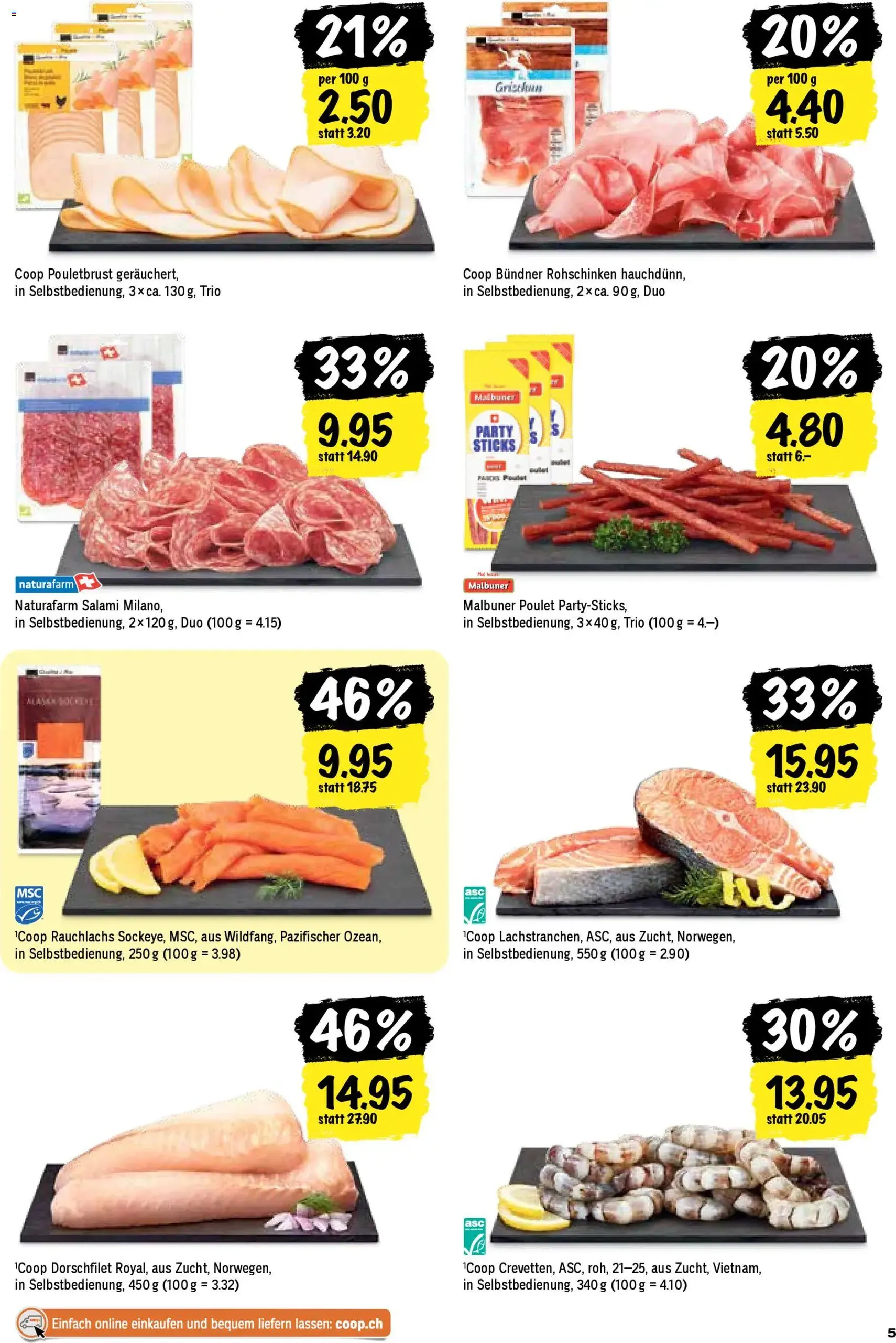 Coop aktionen - Gültiger Prospekt ab 23.04.2026, Seite 5 von insgesamt 24