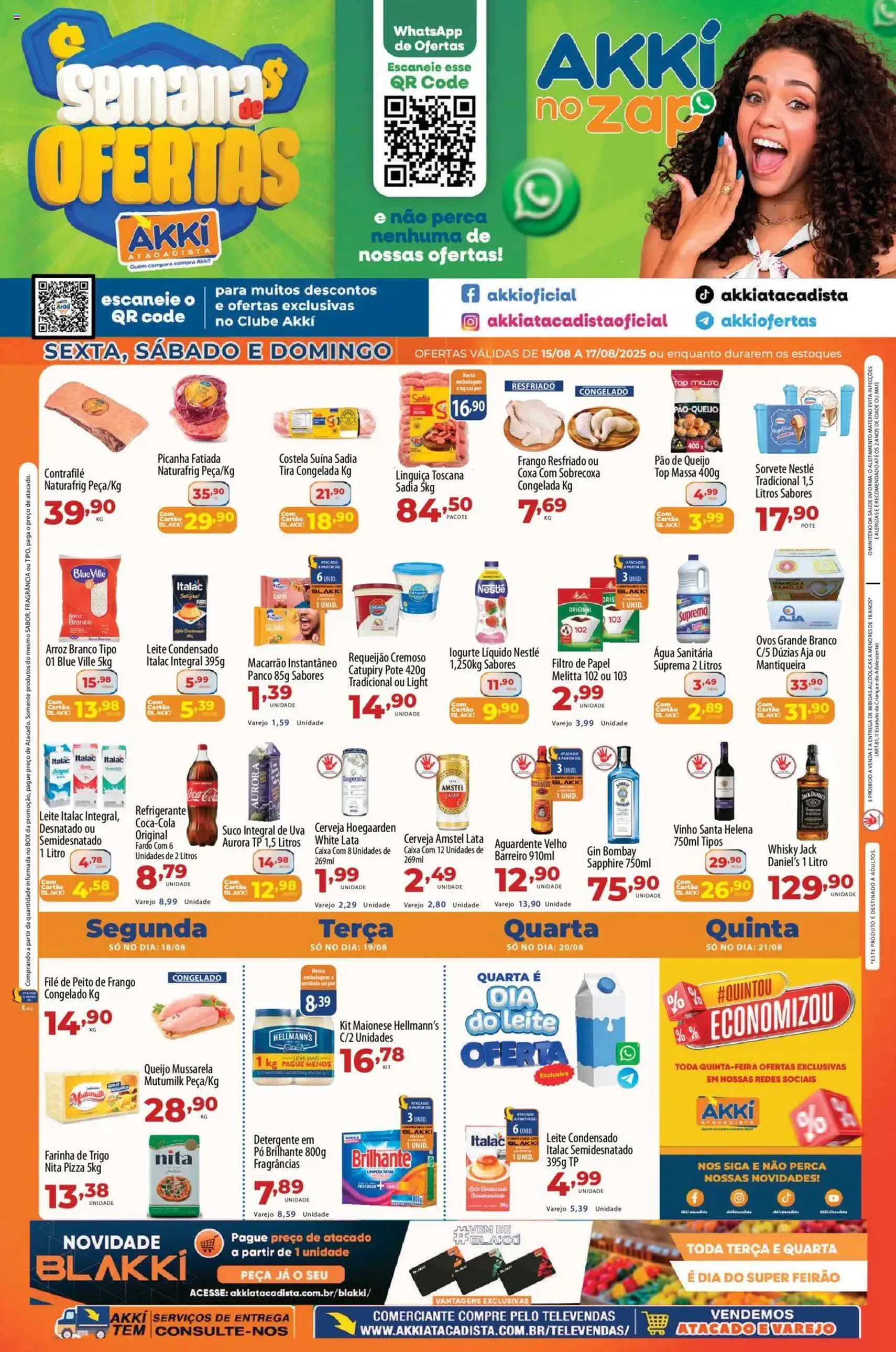 Akki Atacadista - Ofertas da semana - folheto válido a partir de 15/08/2025 página 1 de 1