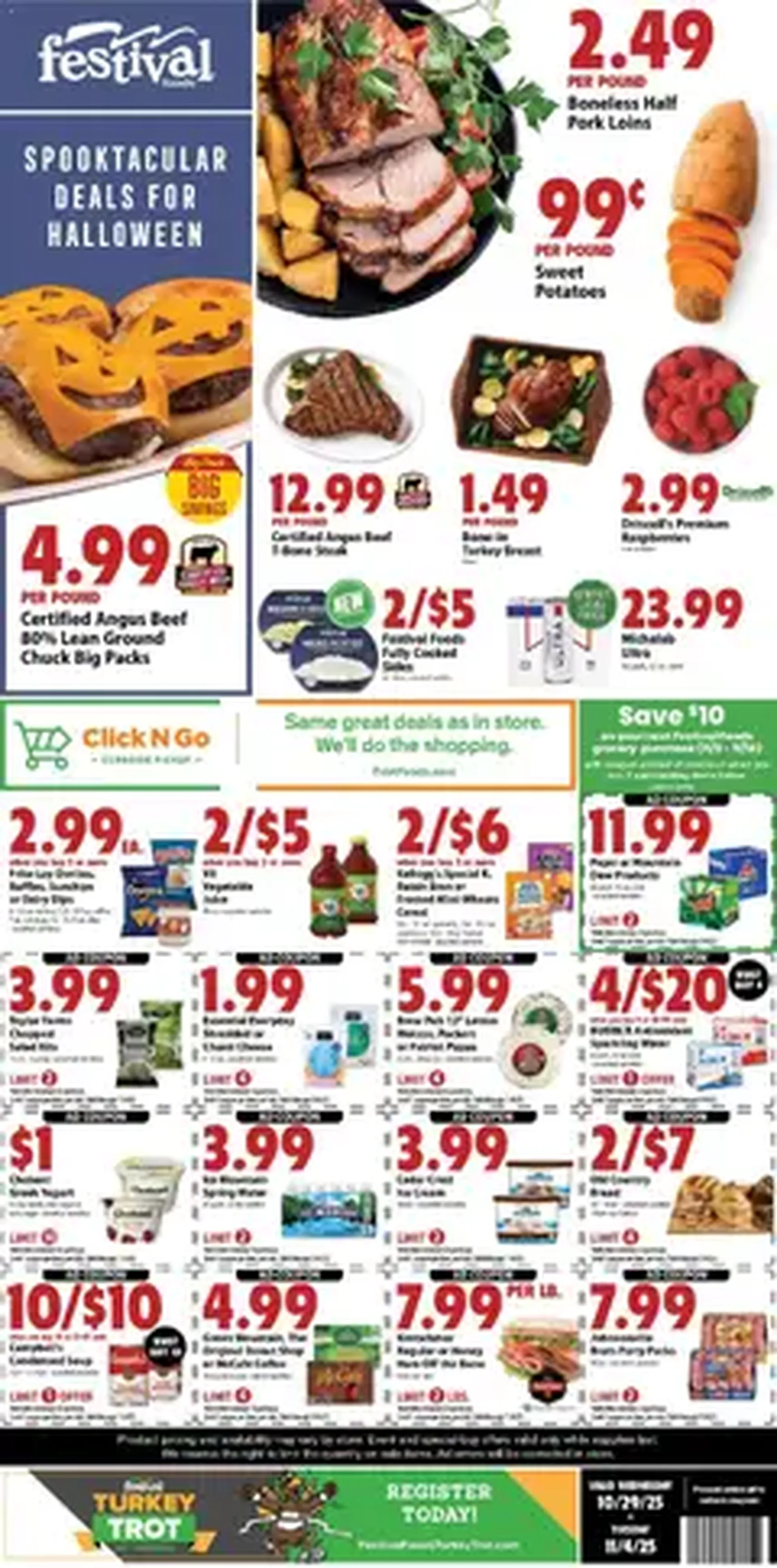 Festival Foods Weekly Ad - valid flyer from 10/29/2025, page 1 of 1