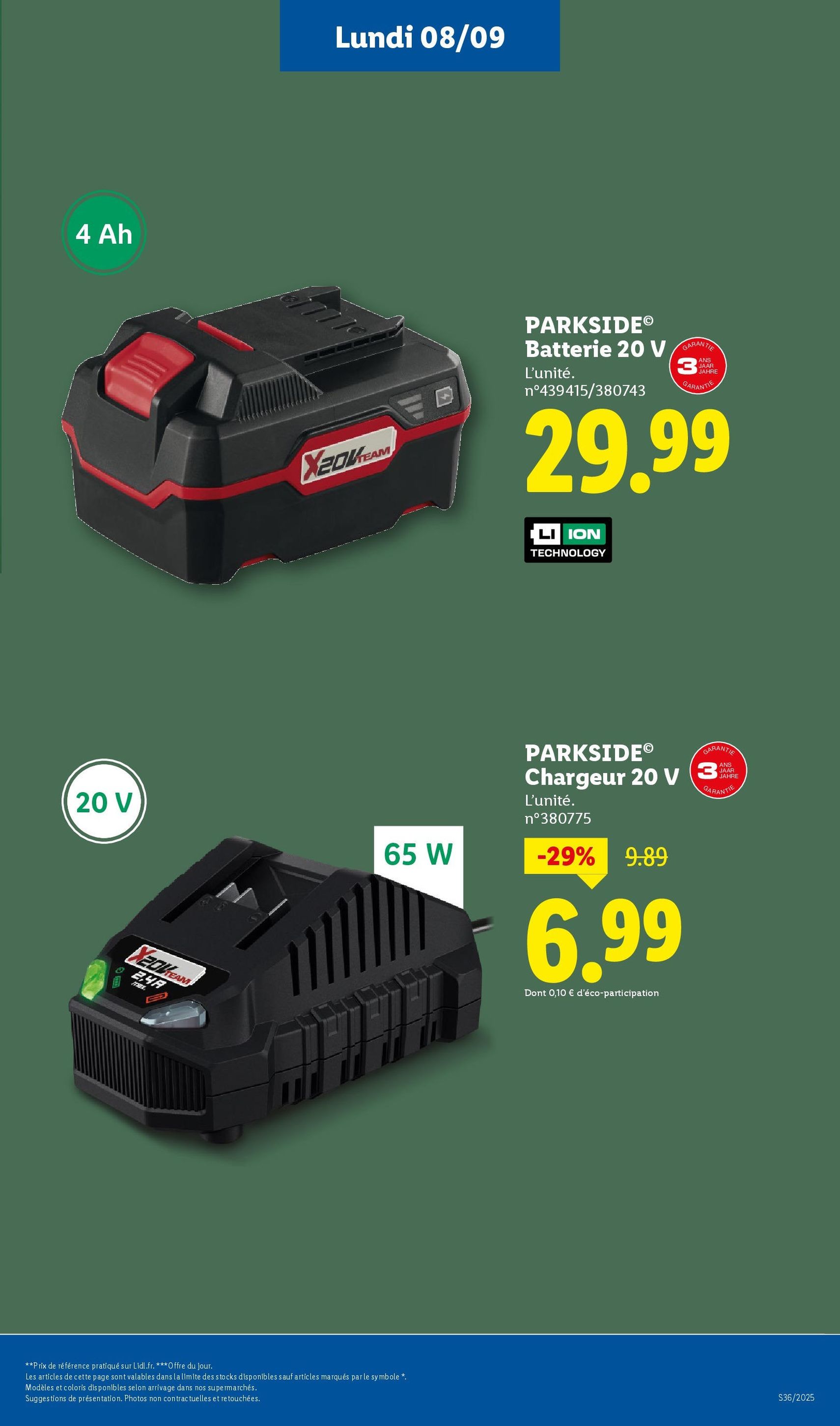 LIDL catalogue semaine 36 - brochure valable à partir du 04/09/2025, page 59 sur 73 LIDL catalogue semaine 36 - brochure valable à partir du 04/09/2025, page 59 sur 73