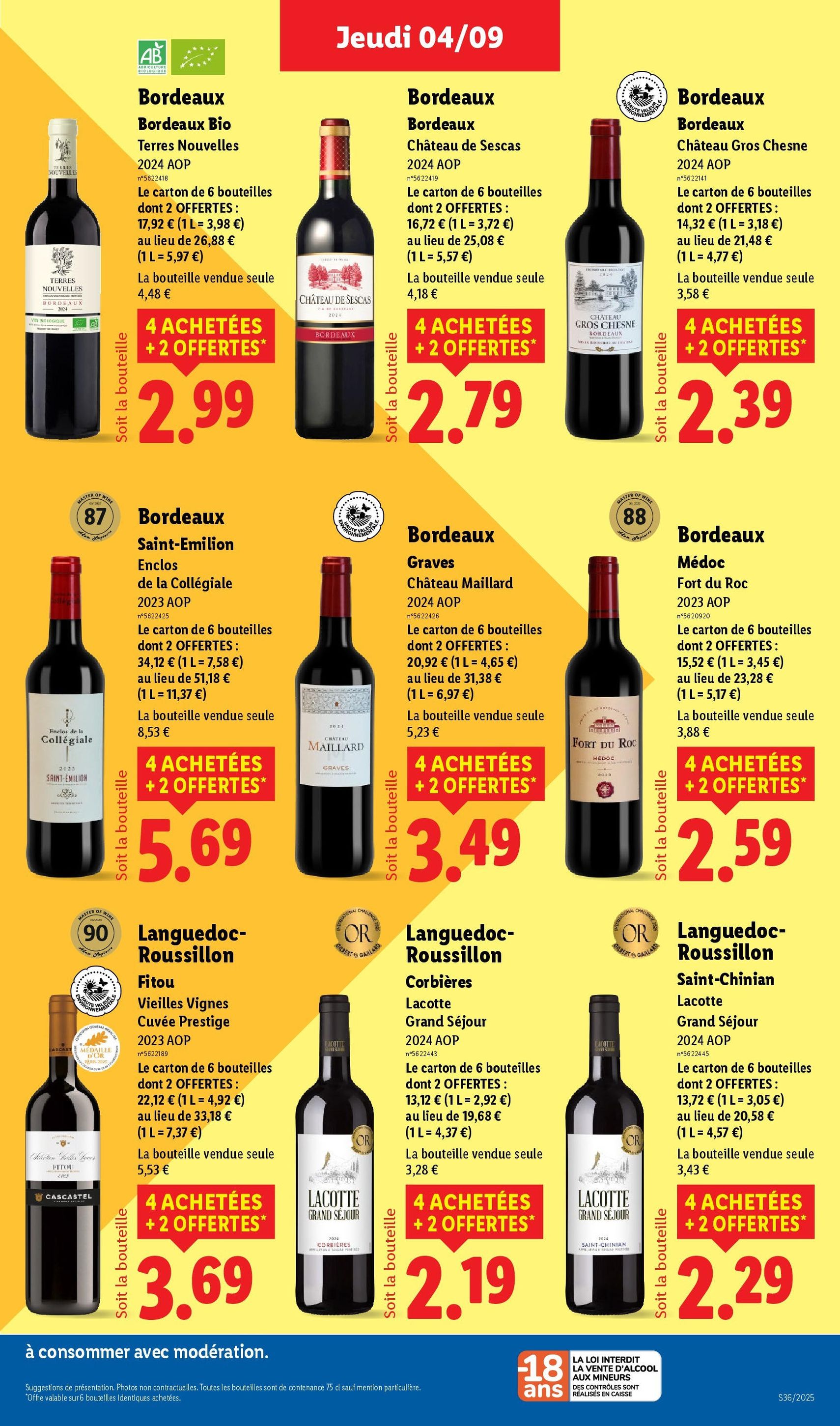 LIDL catalogue semaine 36 - brochure valable à partir du 04/09/2025, page 21 sur 73 LIDL catalogue semaine 36 - brochure valable à partir du 04/09/2025, page 21 sur 73