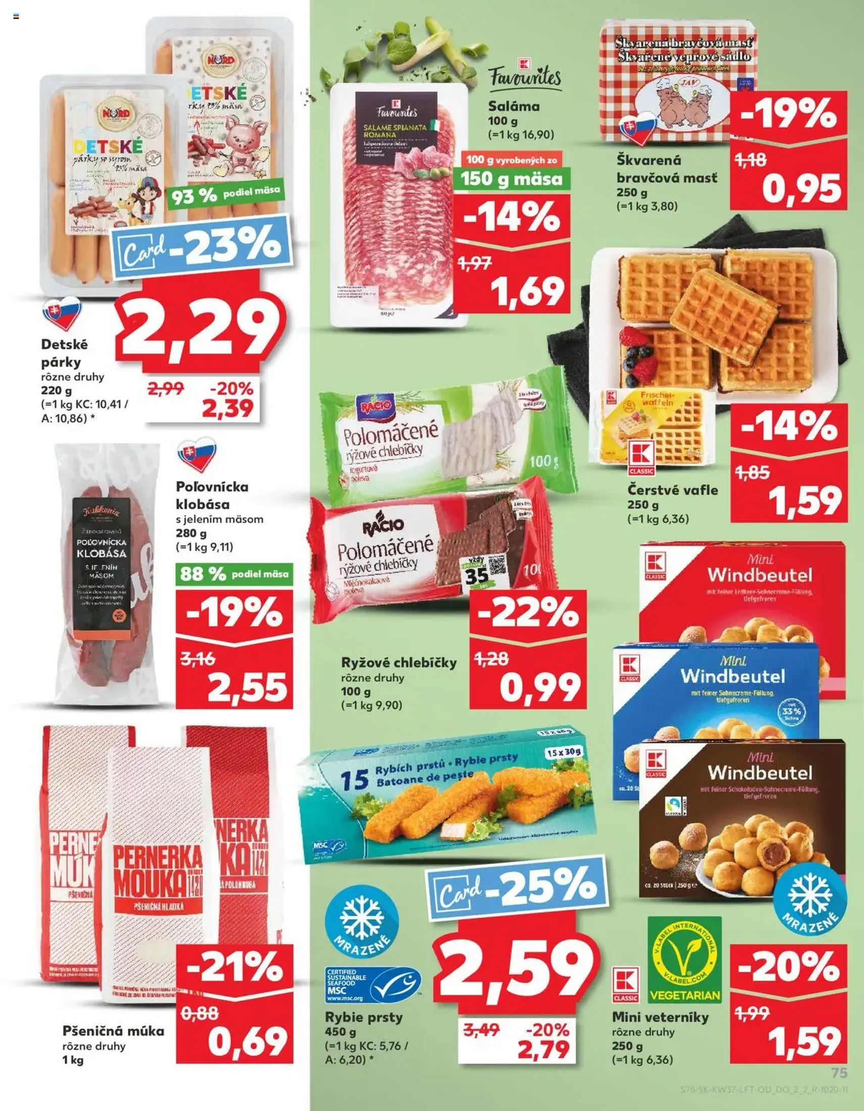 Kaufland Bratislava-Avion - platný leták od 11.09.2025 strana 75 z 78