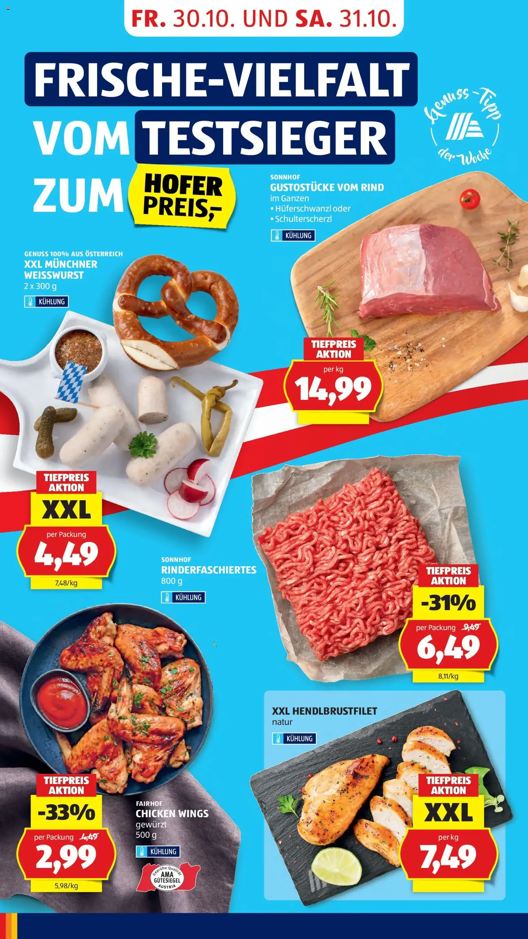 Hofer Flugblatt - Gültiger Prospekt ab 30.10.2026, Seite 12 von insgesamt 50