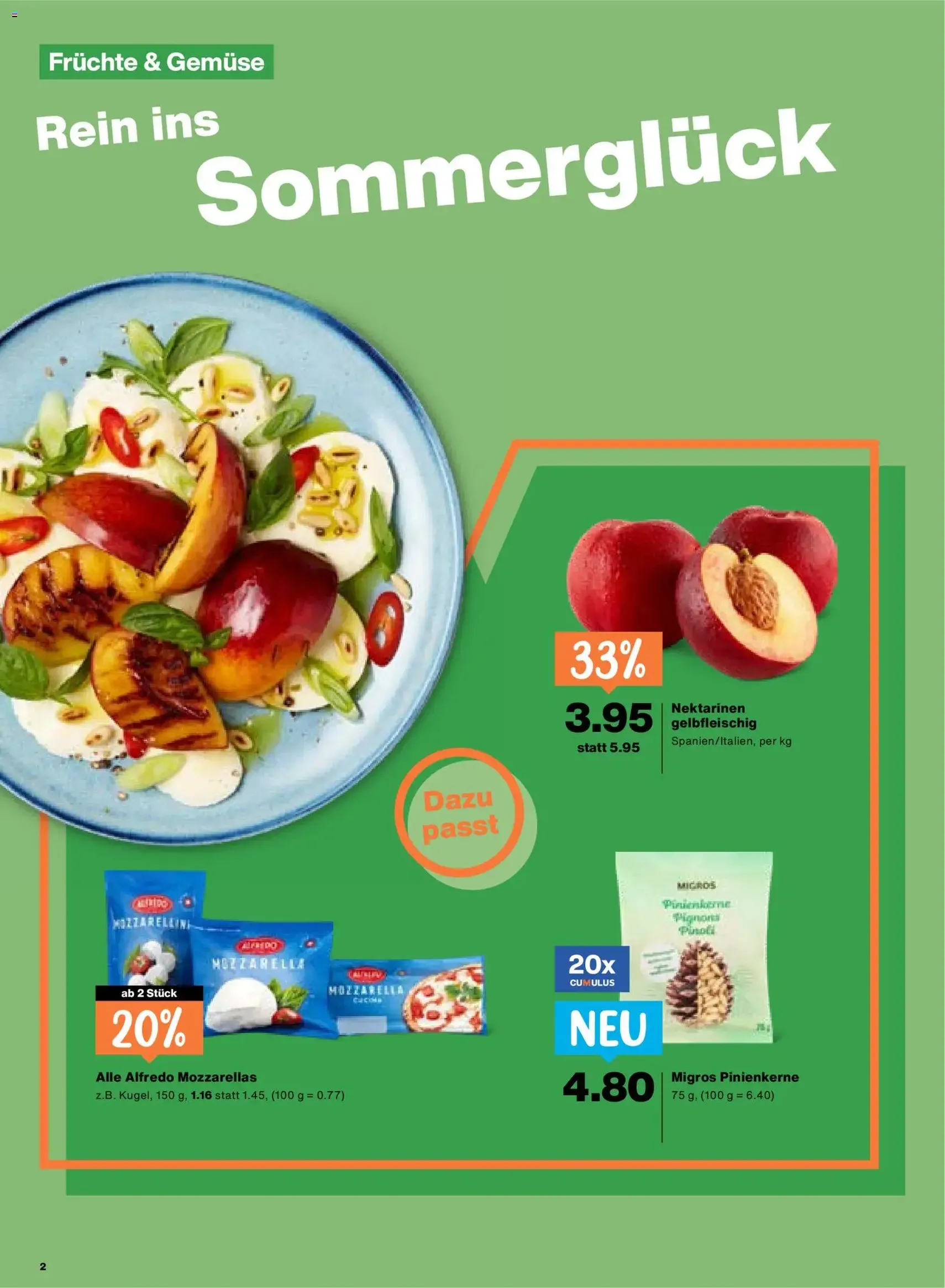 Migros aktionen - Gültiger Prospekt ab 15.05.2026, Seite 2 von insgesamt 24