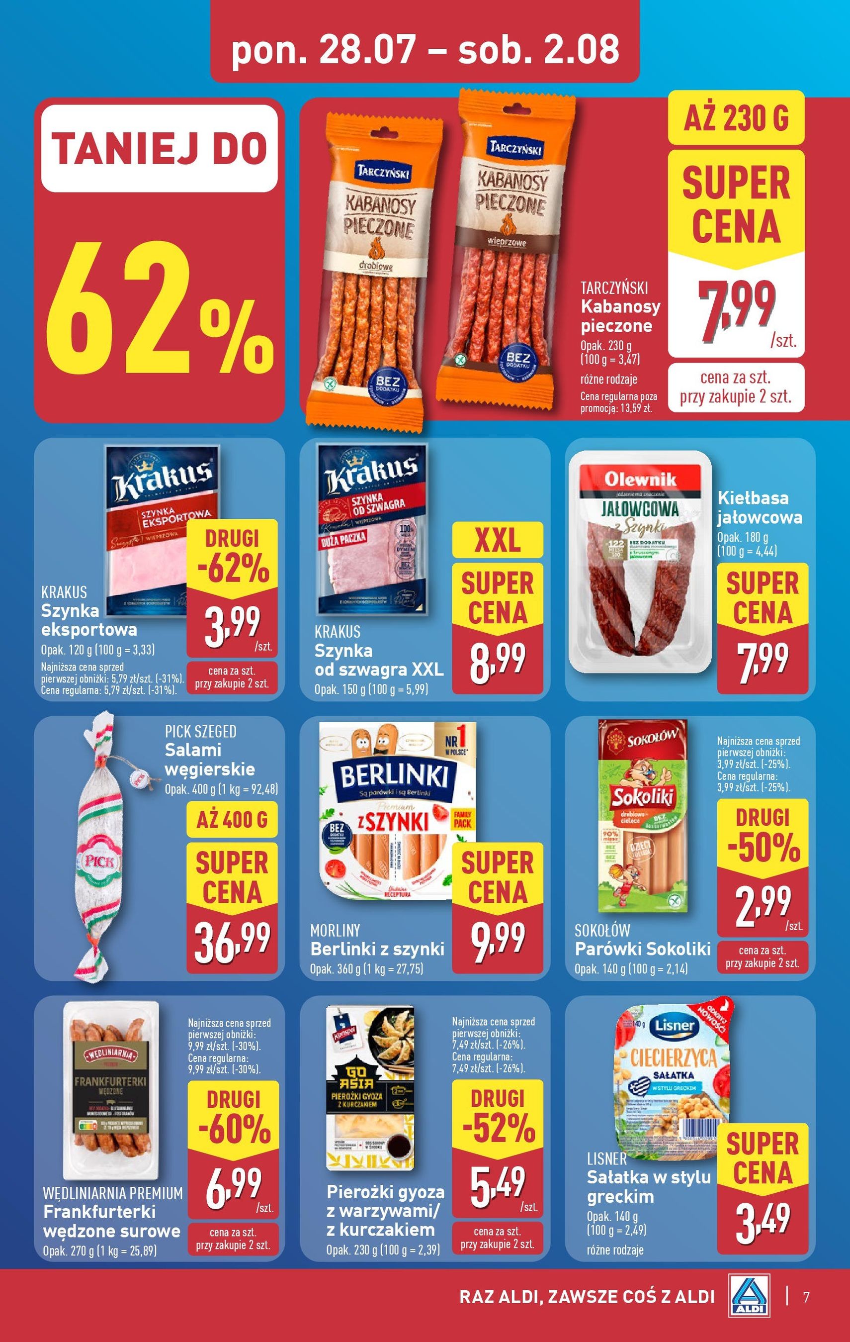Aldi Gazetka - ważny gazetka od 28.07.2025 strona 7 z 42 Aldi Gazetka - ważny gazetka od 28.07.2025 strona 7 z 42
