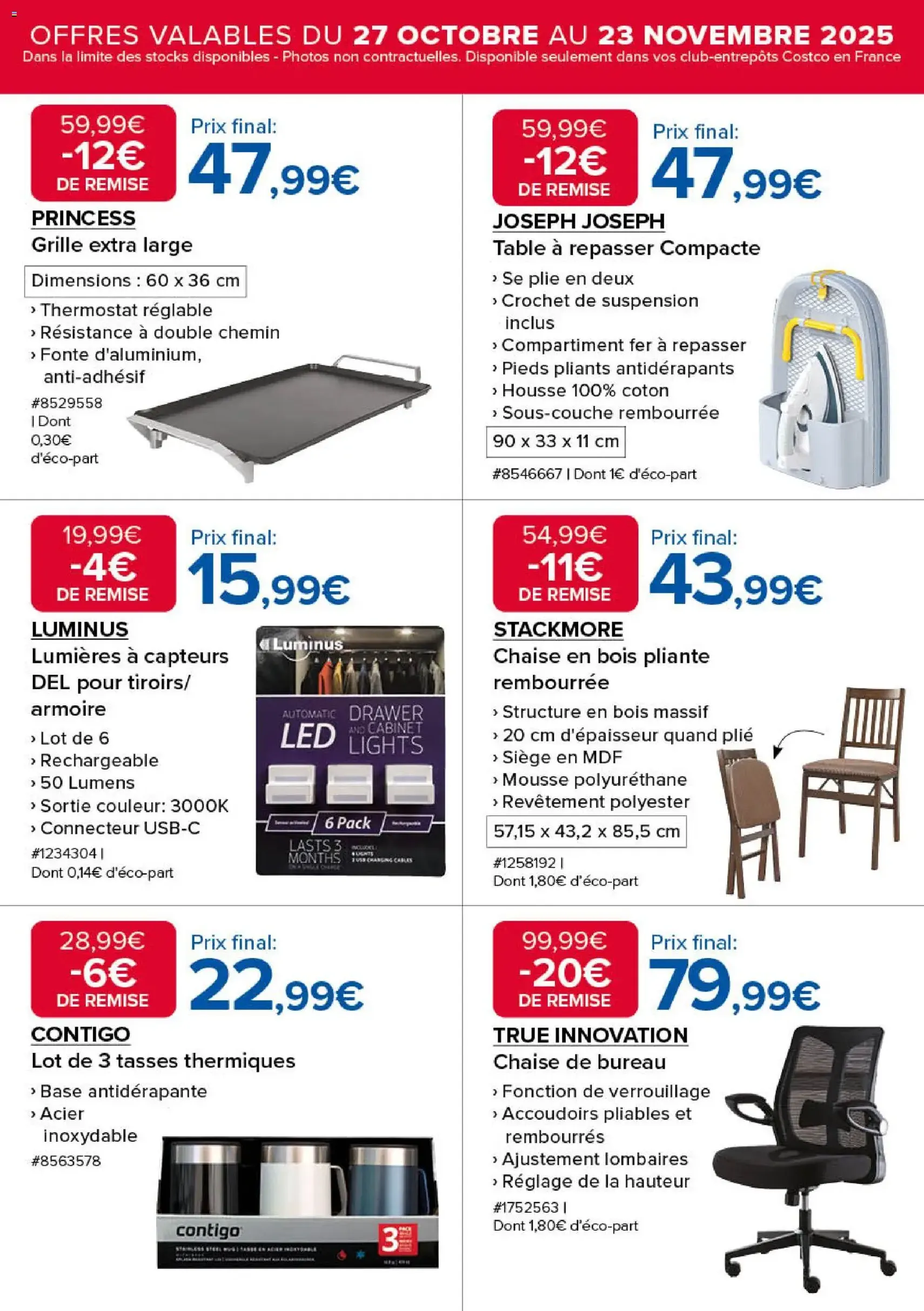 Costco catalogue - brochure valable à partir du 27/10/2025, page 11 sur 20 Costco catalogue - brochure valable à partir du 27/10/2025, page 11 sur 20