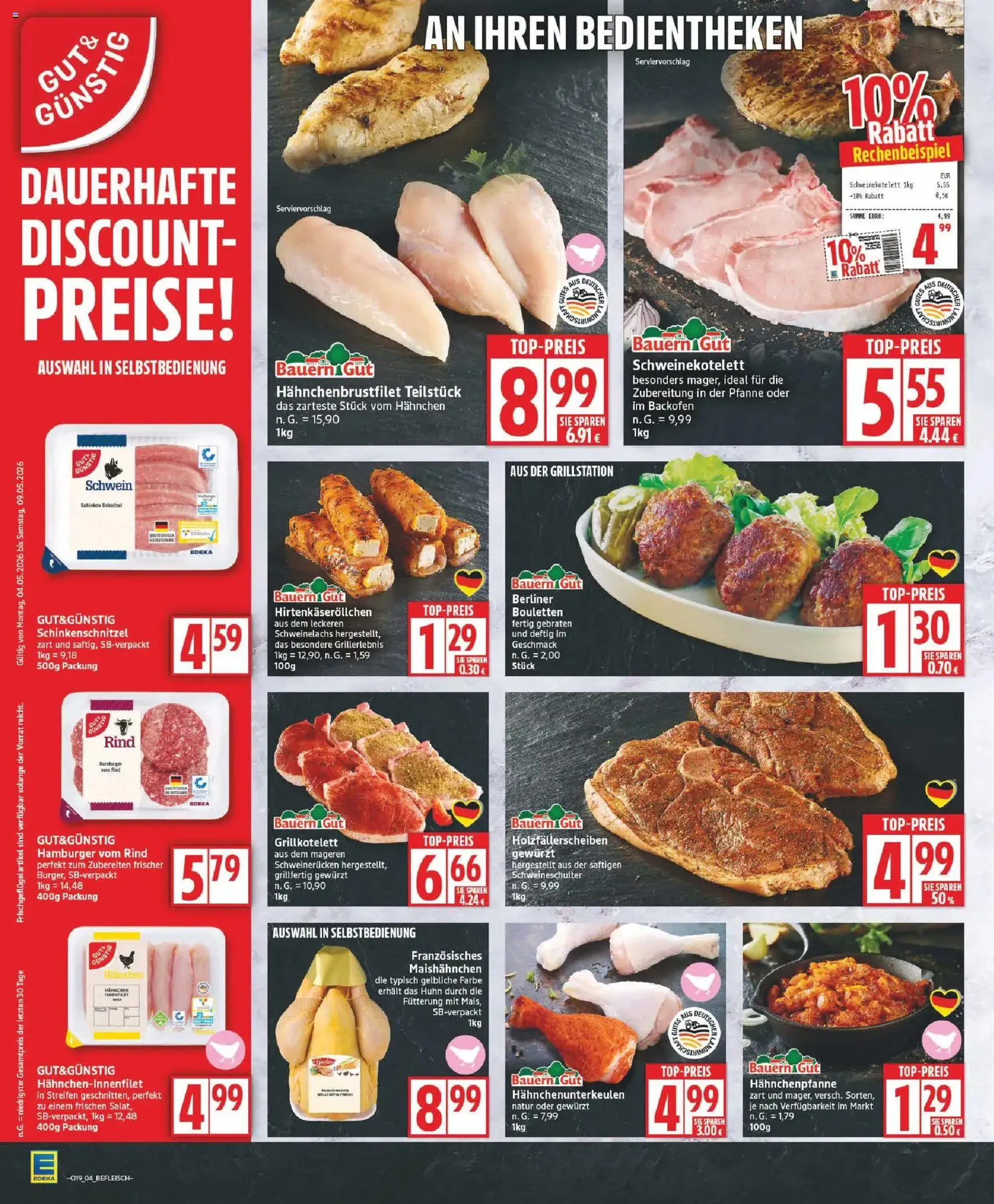 Edeka Prospekt - Gültiger Prospekt ab 04.05.2026, Seite 4 von insgesamt 19