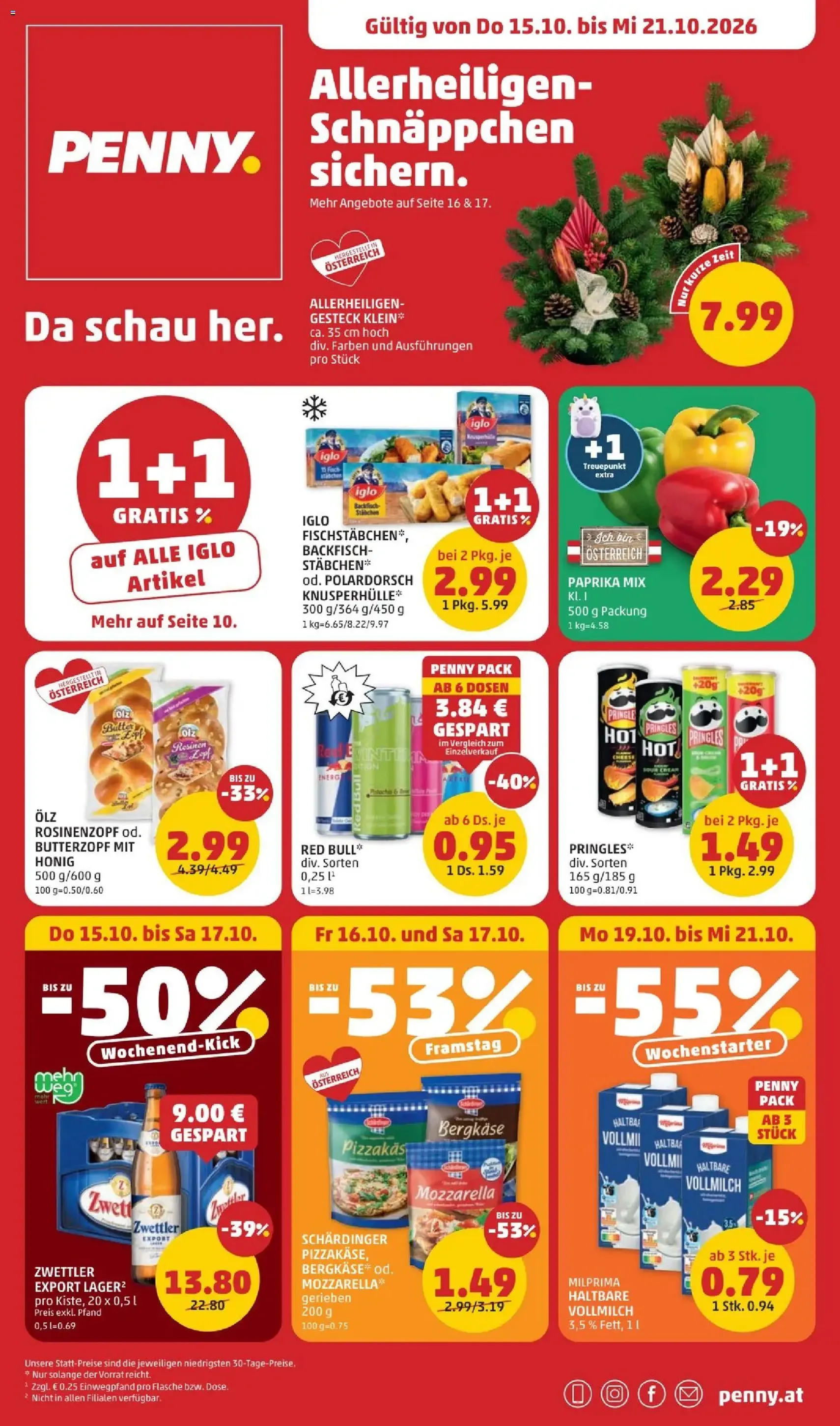 Penny Markt Flugblatt - Gültiger Prospekt ab 15.10.2026, Seite 3 von insgesamt 34