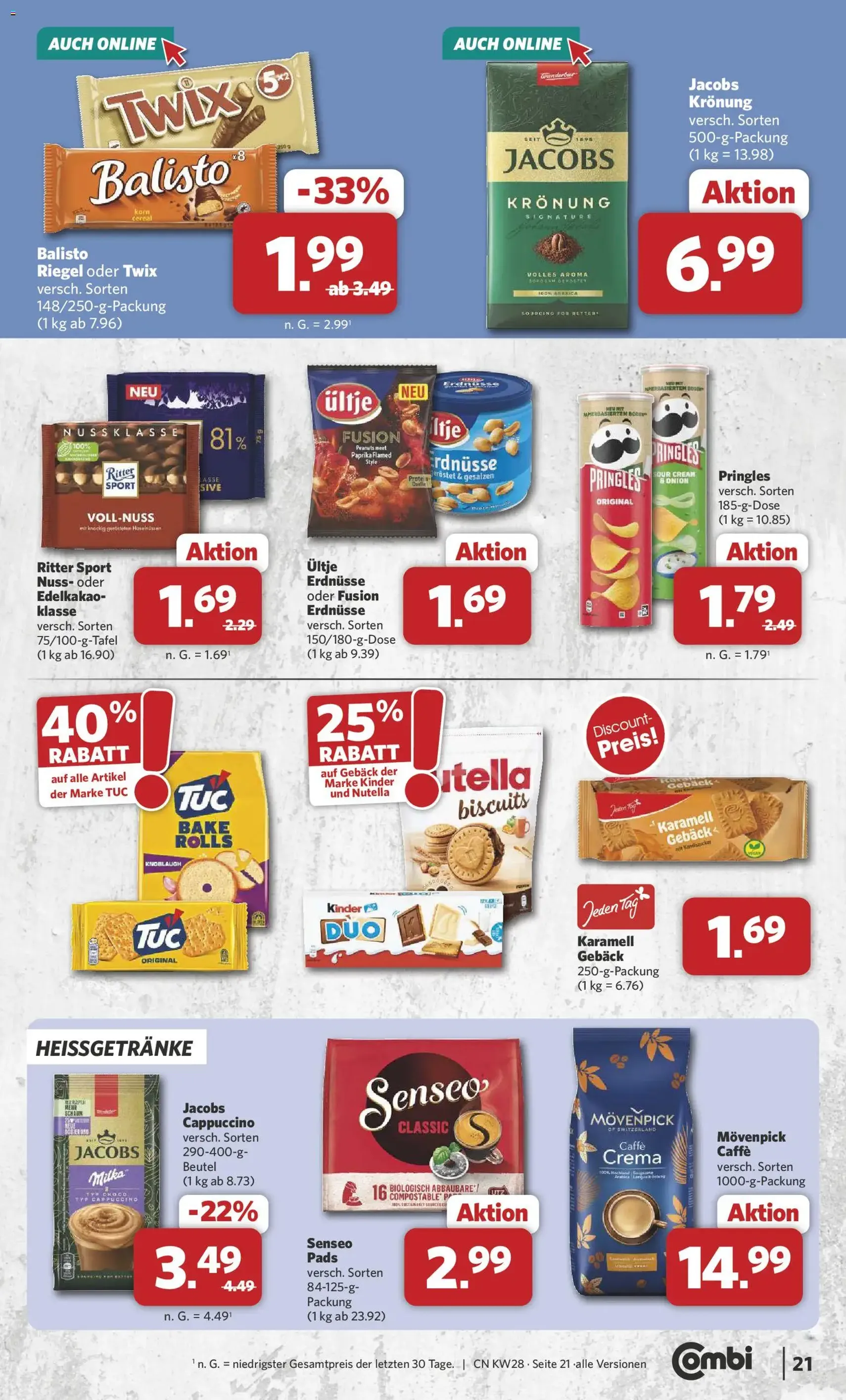Combi Prospekt - Gültiger Prospekt ab 06.07.2026, Seite 21 von insgesamt 35