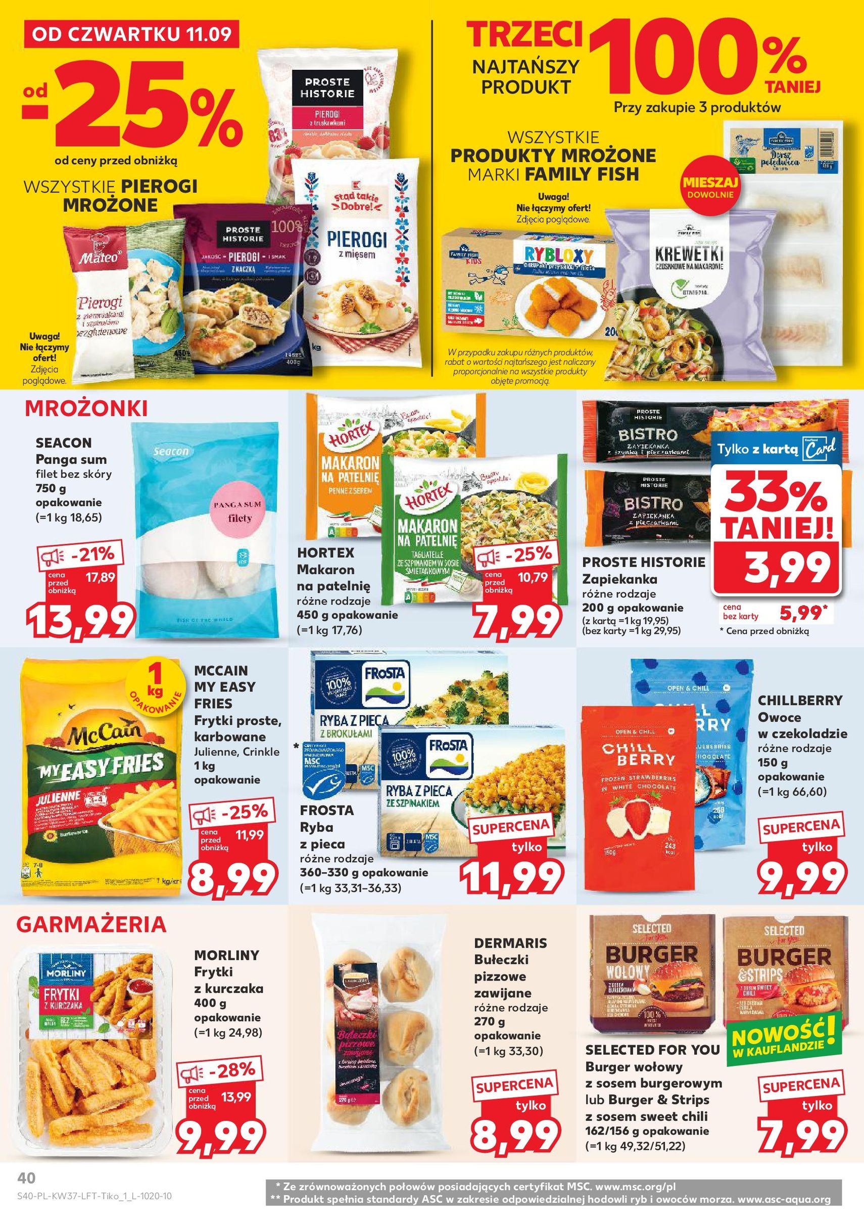 Kaufland gazetka - ważny gazetka od 11.09.2025 strona 40 z 61 Kaufland gazetka - ważny gazetka od 11.09.2025 strona 40 z 61